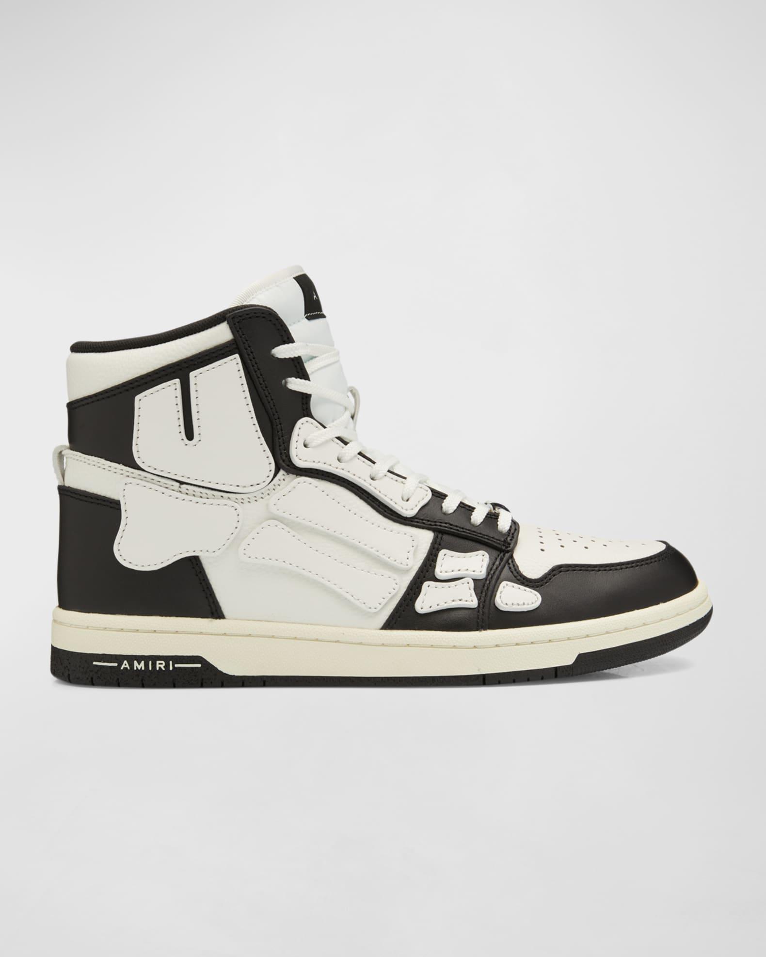 Mens Skel-Top Hi Leather Sneakers Product Image
