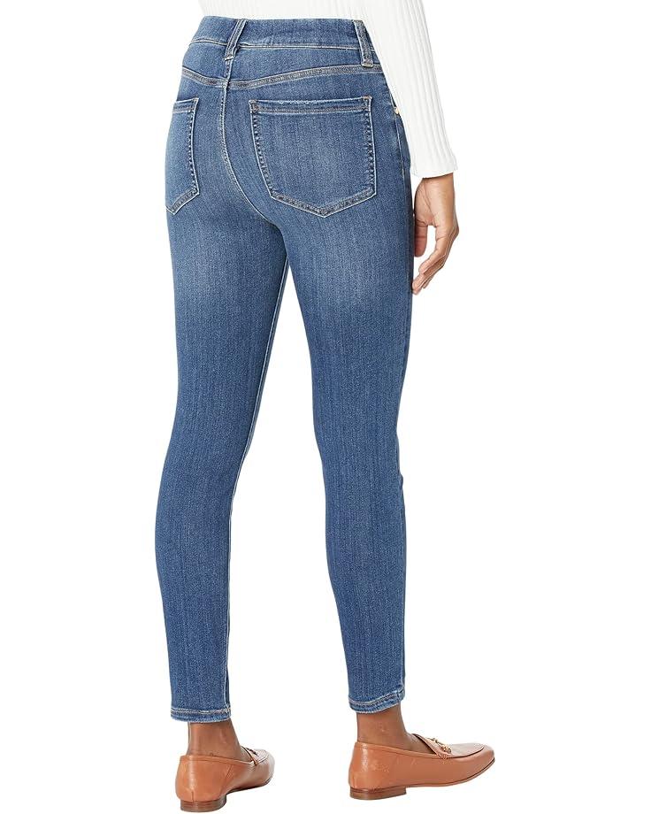 Women's Liverpool Los Angeles Petite Gia Glider Pull-On Ankle Jeans 26" in Charleston Product Image