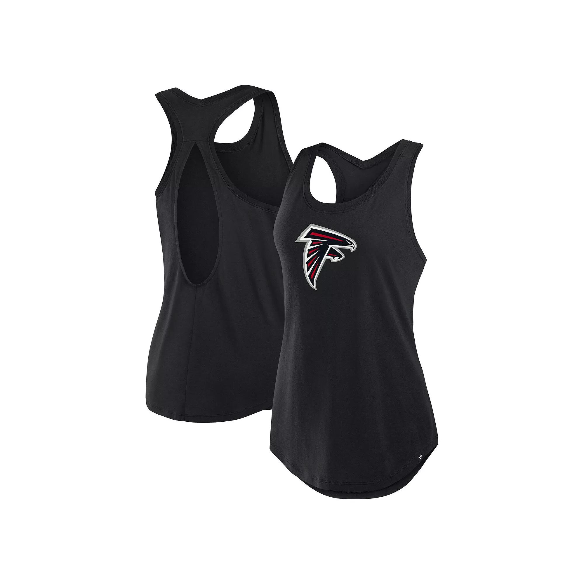 Women's Fanatics Midnight Green Philadelphia Eagles Iron Fan Tank Top, Size: Large Product Image