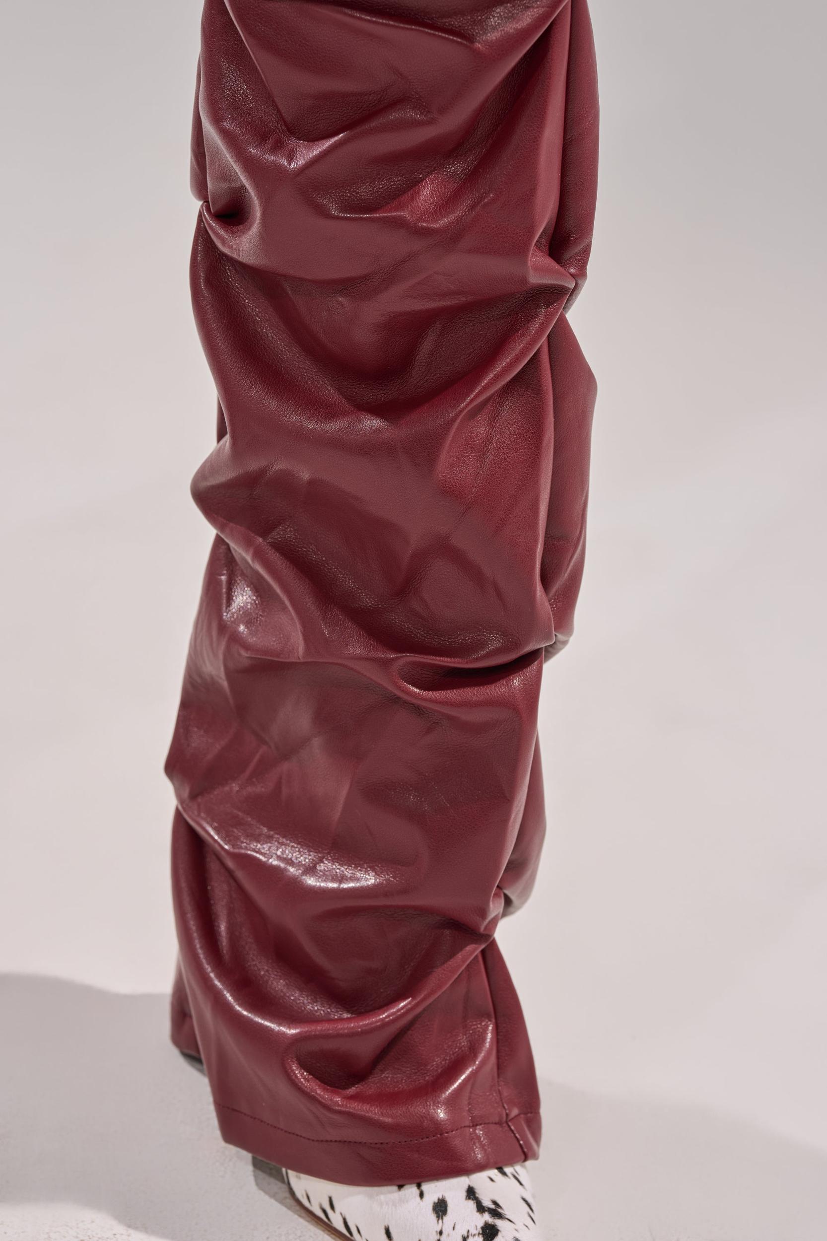 DOWN AND DIRTY FAUX LEATHER PANT Product Image