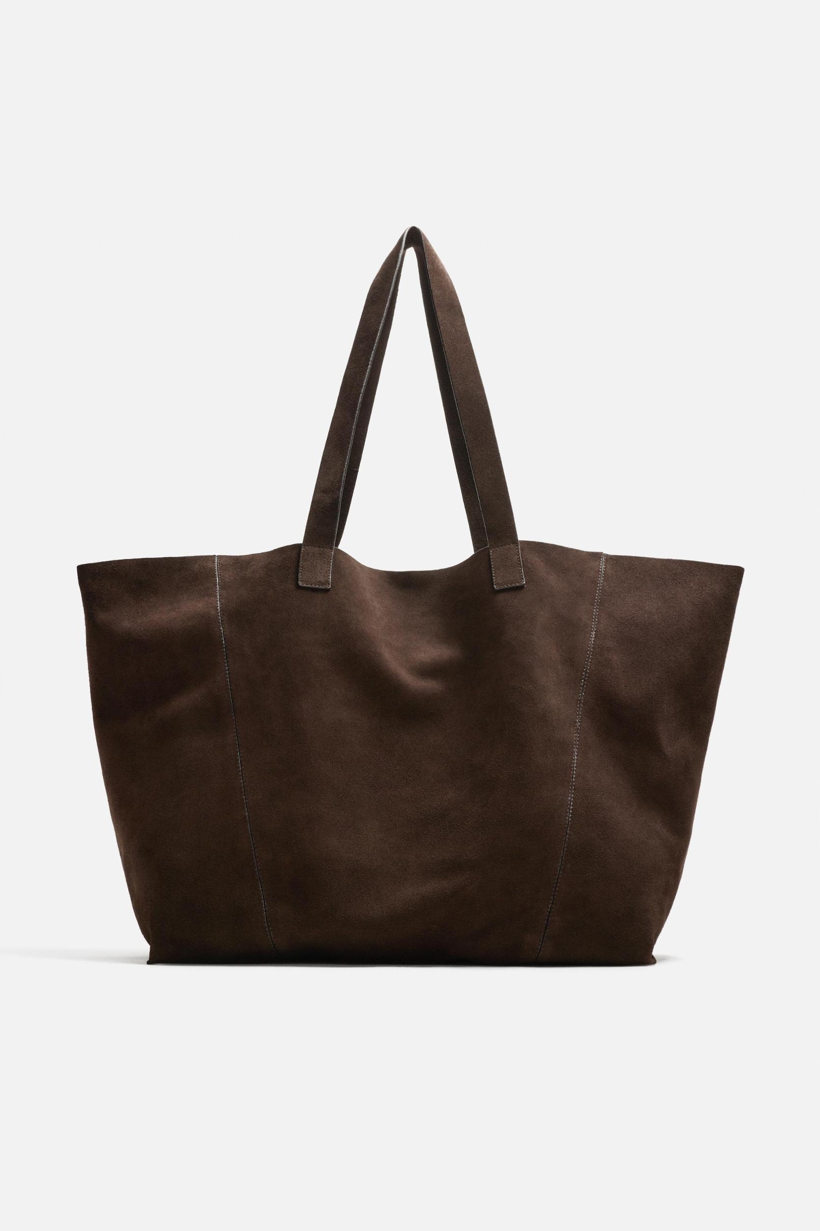 LEATHER SHOPPER BAG Product Image