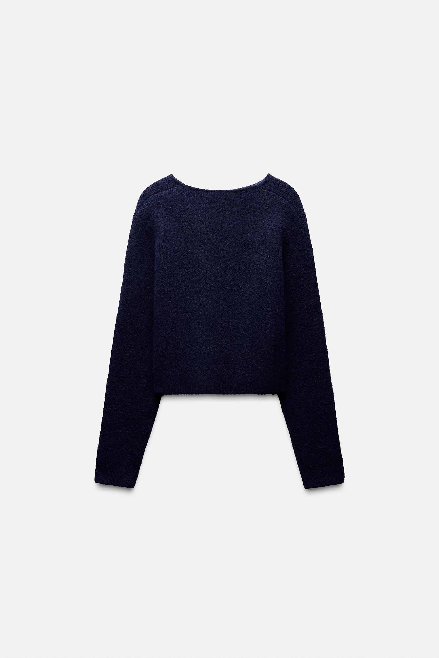 KNIT WRAP TOP Product Image