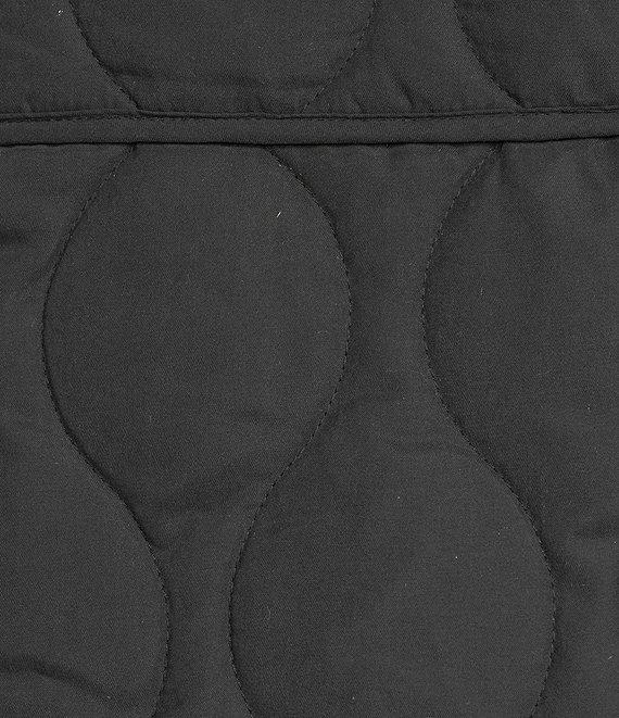 Double Zero Quilted Tie Front Patch Pocket Vest Product Image