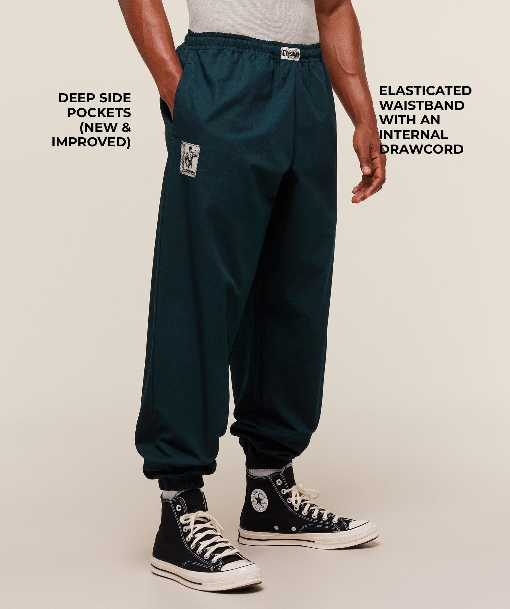 Gymshark Pumper Pants - Deep Petrol Blue Male Product Image