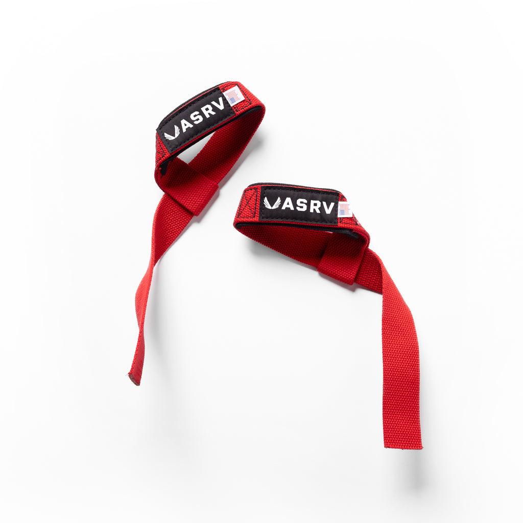 Padded Lifting Straps - Akira Red Product Image