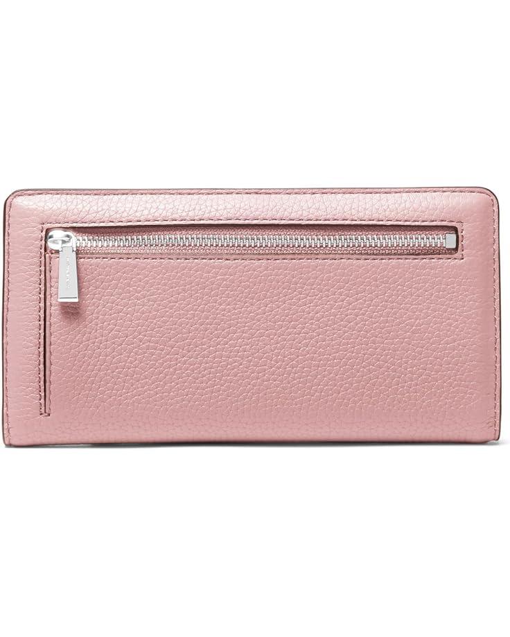 Devin Pebbled Leather Small Slim Bifold Wallet Product Image