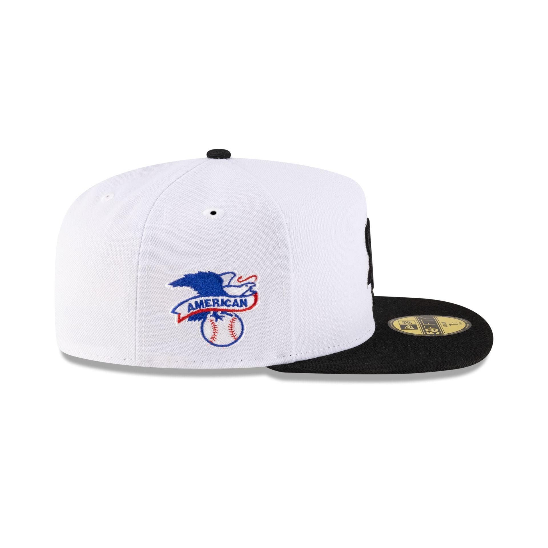 Just Caps League Sidepatch Optic White Boston Red Sox 59FIFTY A-Frame Fitted Hat Male Product Image
