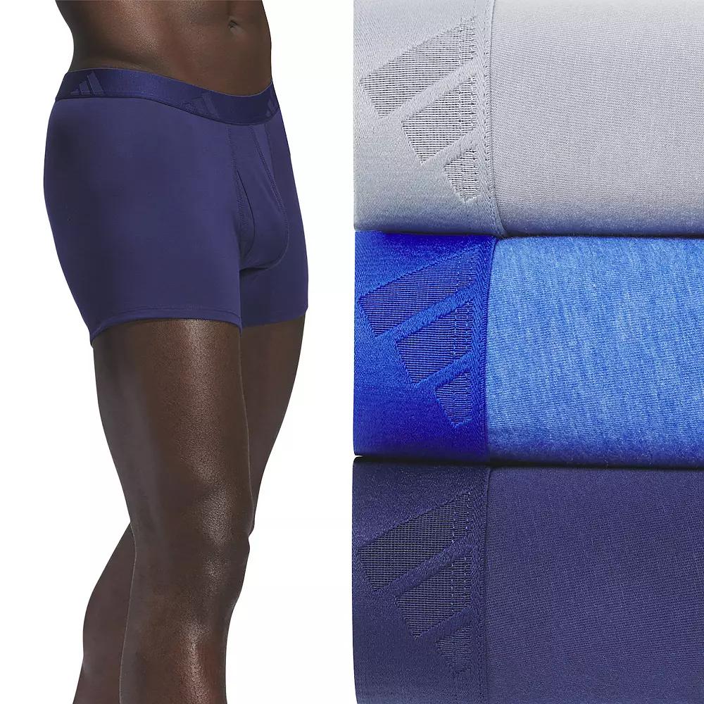 Men's adidas Luxe Comfort 3-Pack Trunks,  Product Image