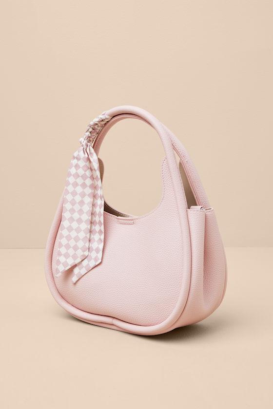 Journee Blush Pink Crossbody Handbag Product Image