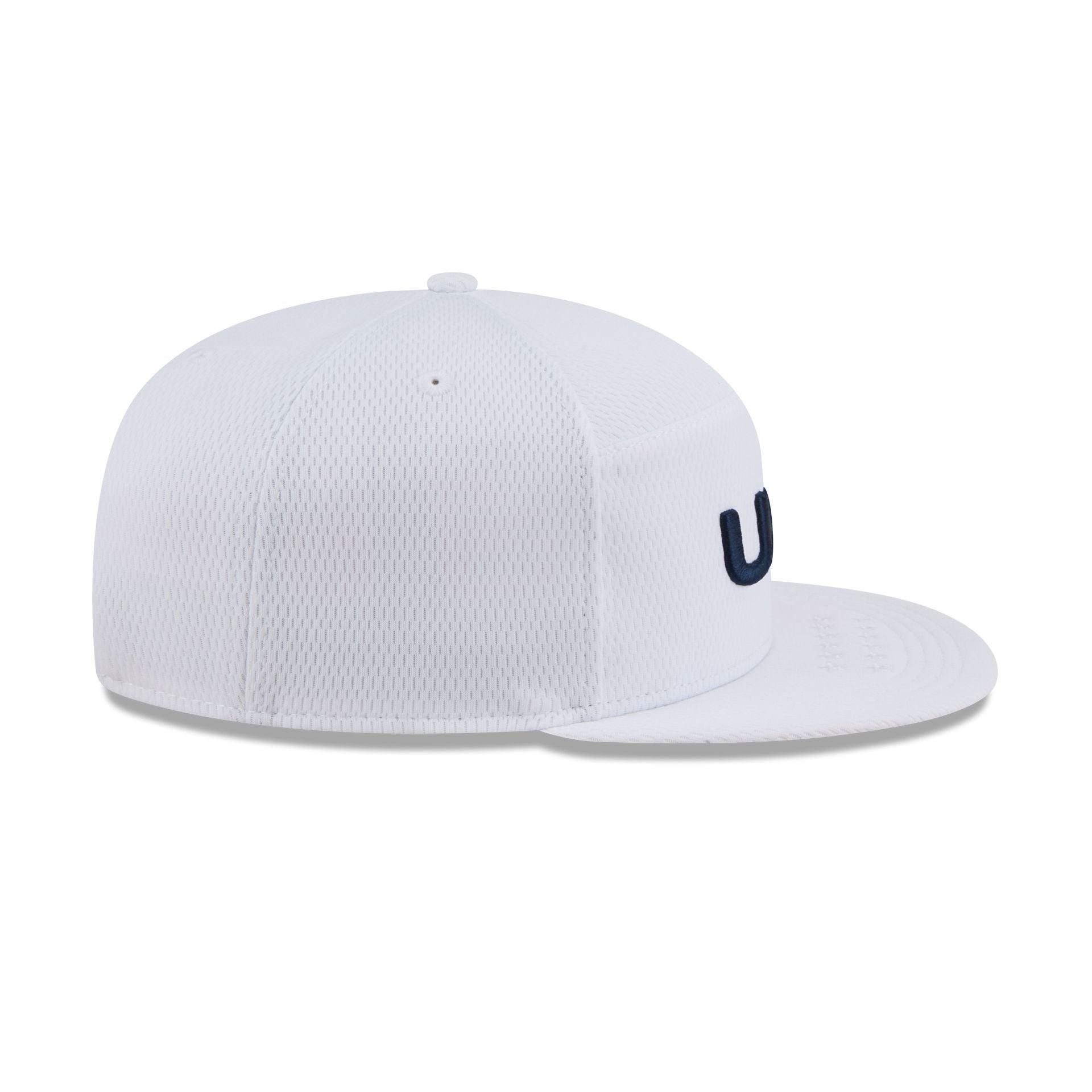 2025 Ryder Cup Team USA White Split Panel 9FIFTY Snapback Hat Male Product Image