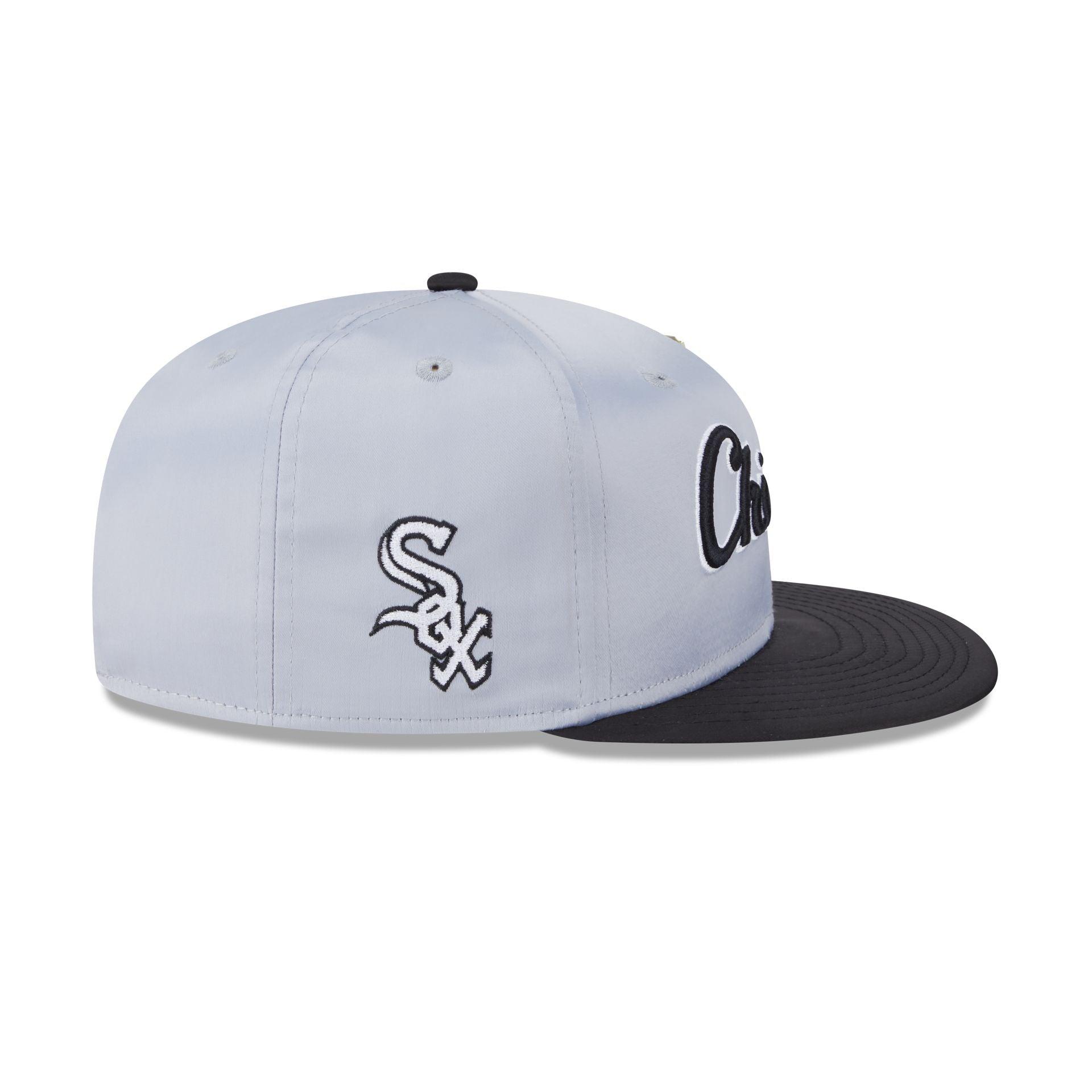 Chicago White Sox Satin Pin 9FIFTY Snapback Hat Male Product Image