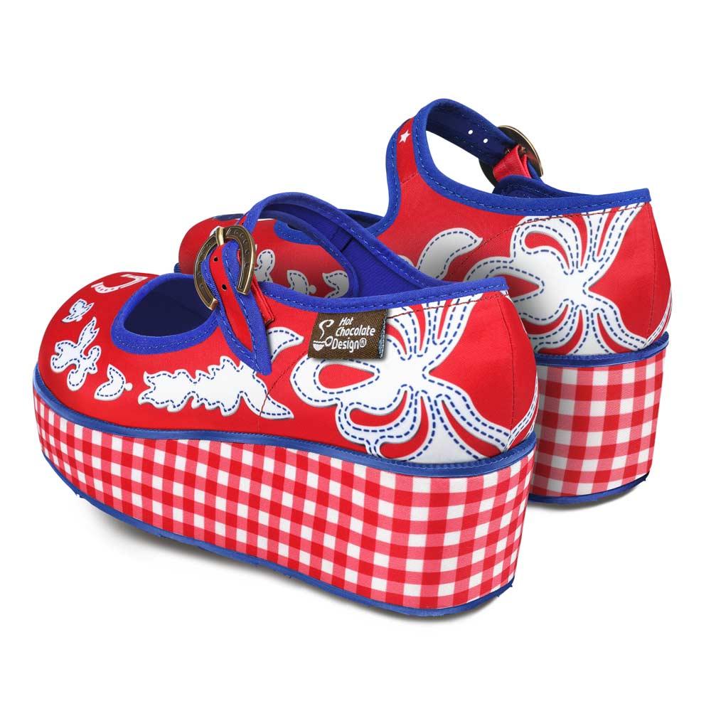 Chocolaticas® Pagan Spirit Women's Mary Jane Platform Female Product Image