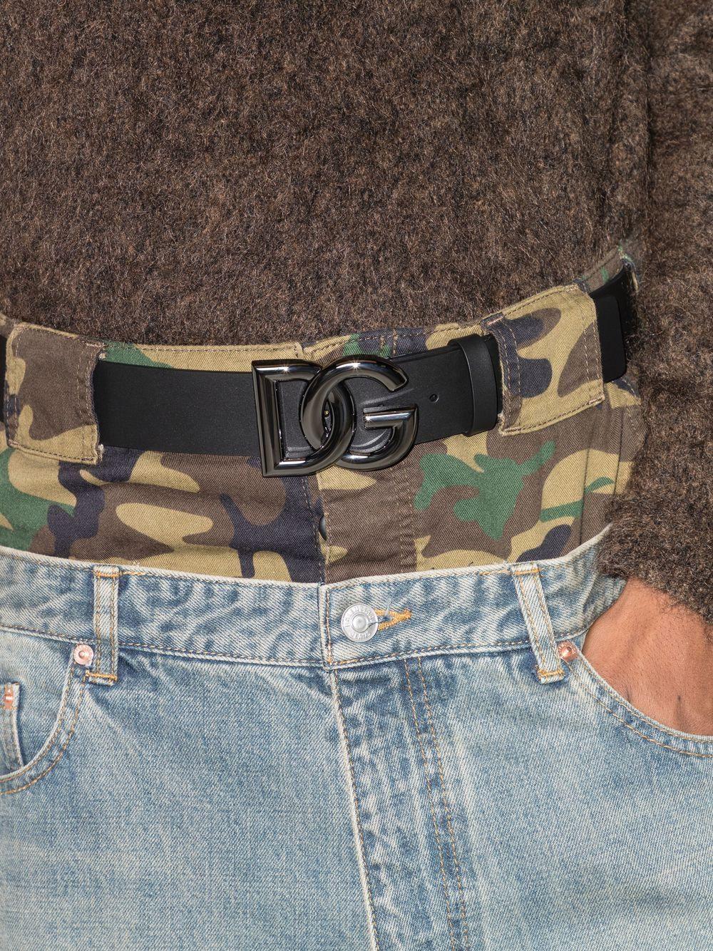 logo-buckle belt Product Image