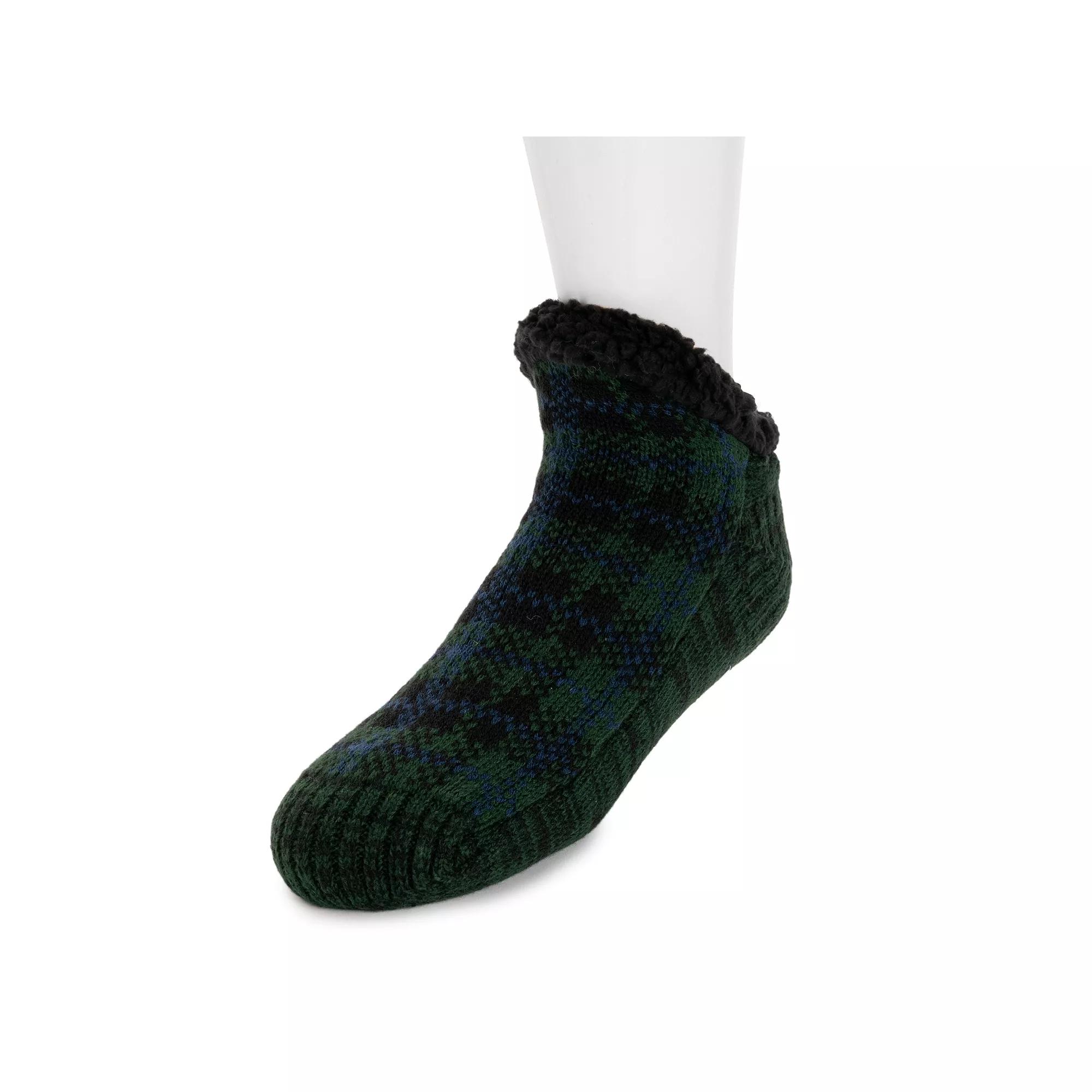Men's MUK LUKS® Ankle Cabin Socks,  Product Image