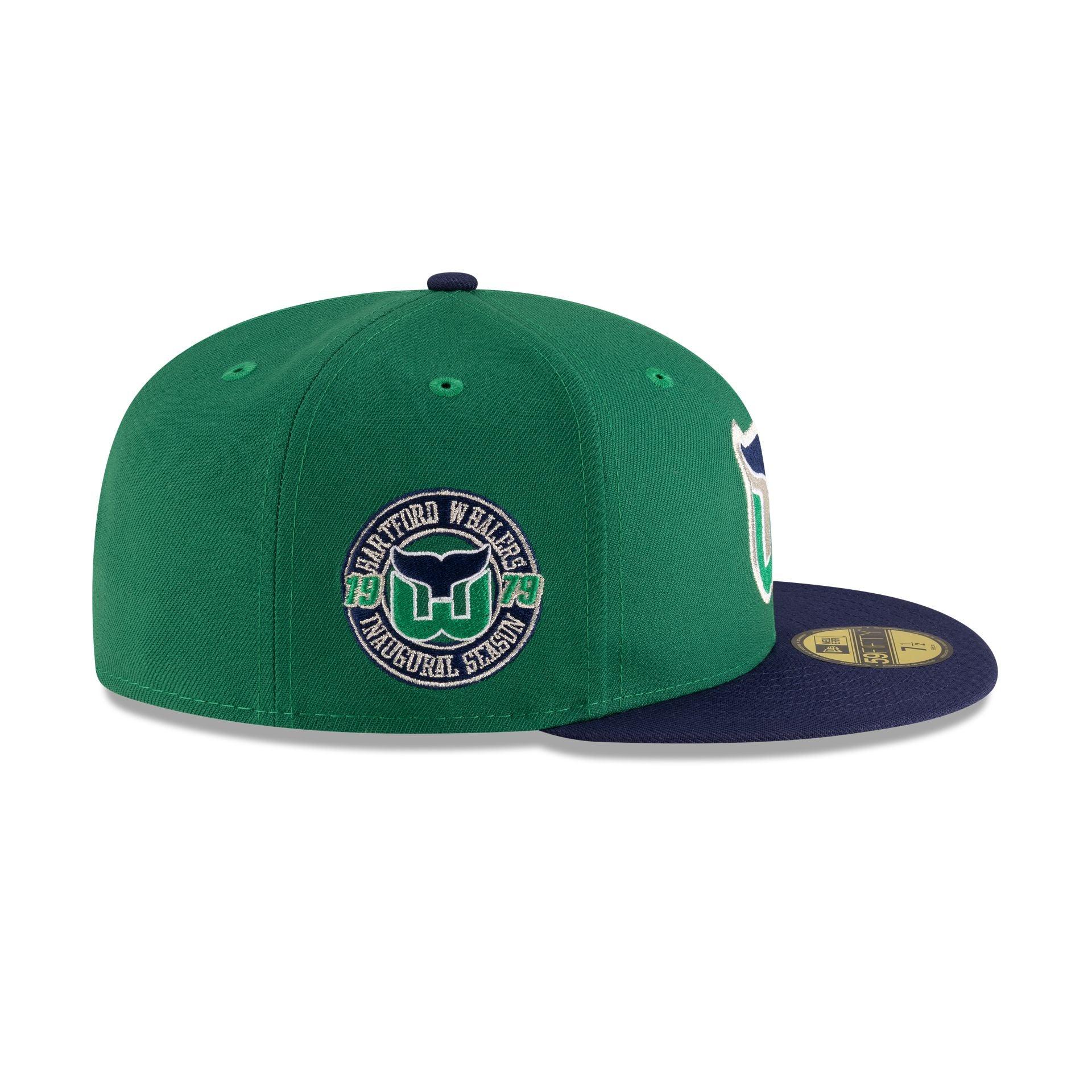 Hartford Whalers Vintage Kelly Green 59FIFTY Fitted Hat Male Product Image