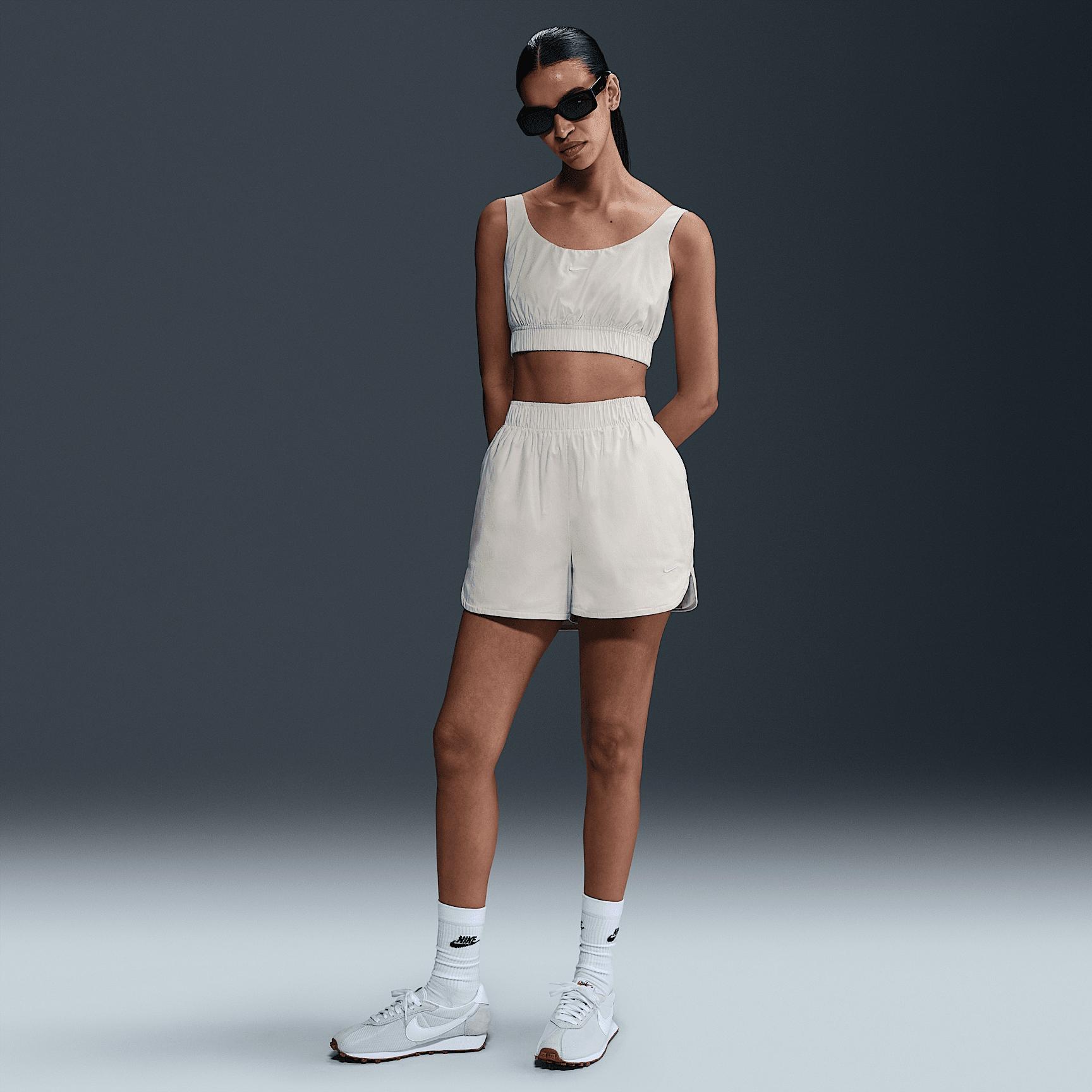 Women's Nike Sportswear Chill Poplin Slim Cropped Tank Top Product Image