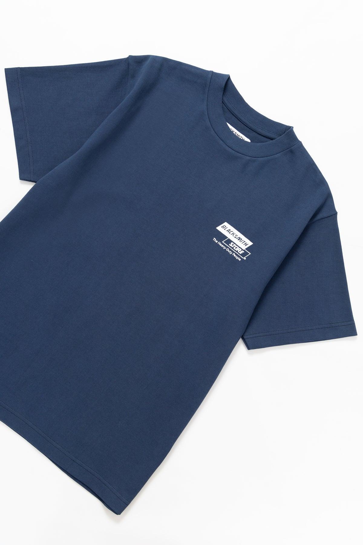 Blacksmith - Heavy Duty People Tee - Navy Product Image