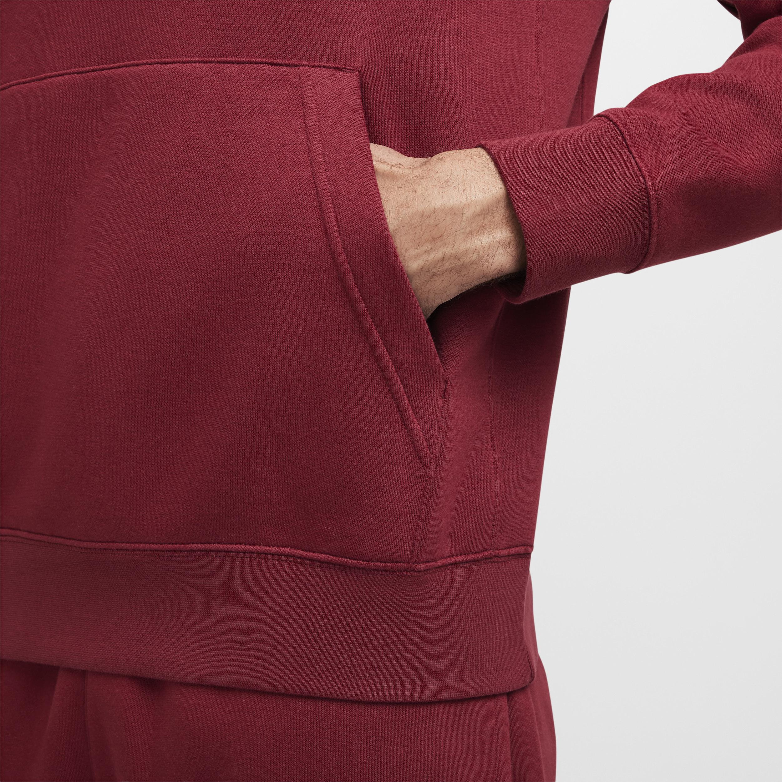 Mens Nike Sportswear Club Fleece Pullover Hoodie | BV2654-677 Product Image