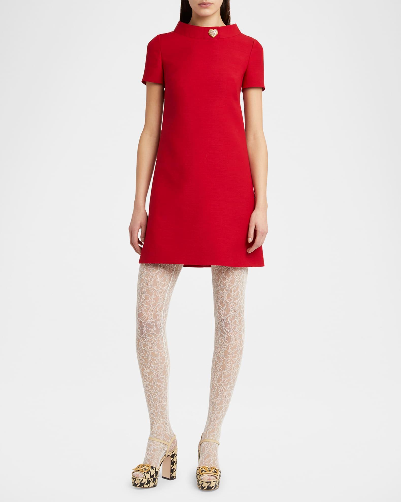 VLogo Signature Houndstooth Woven Platform Sandals Product Image