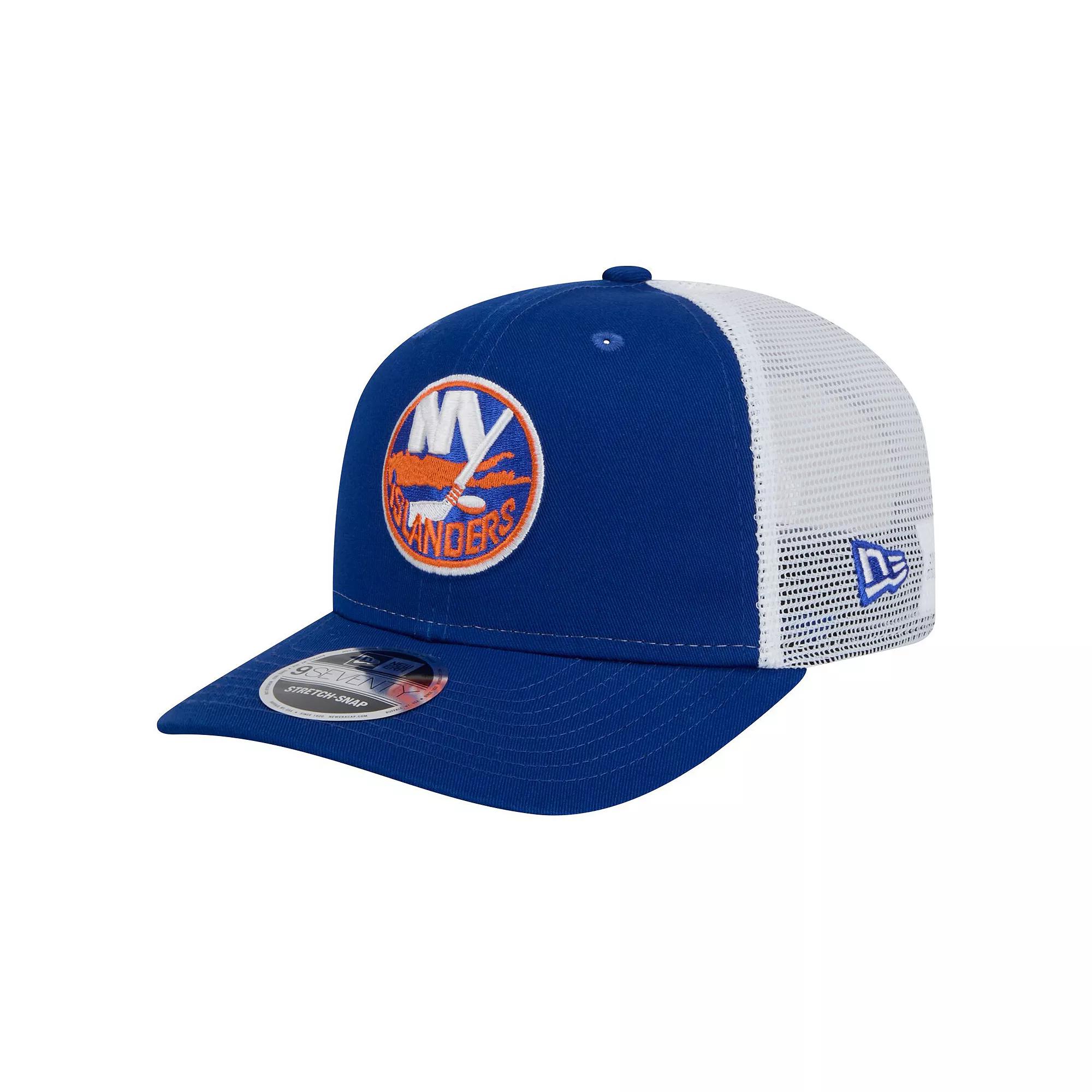 Mens New Era Royal New York Islanders Core Trucker 9SEVENTY Stretch-Snap Hat Product Image