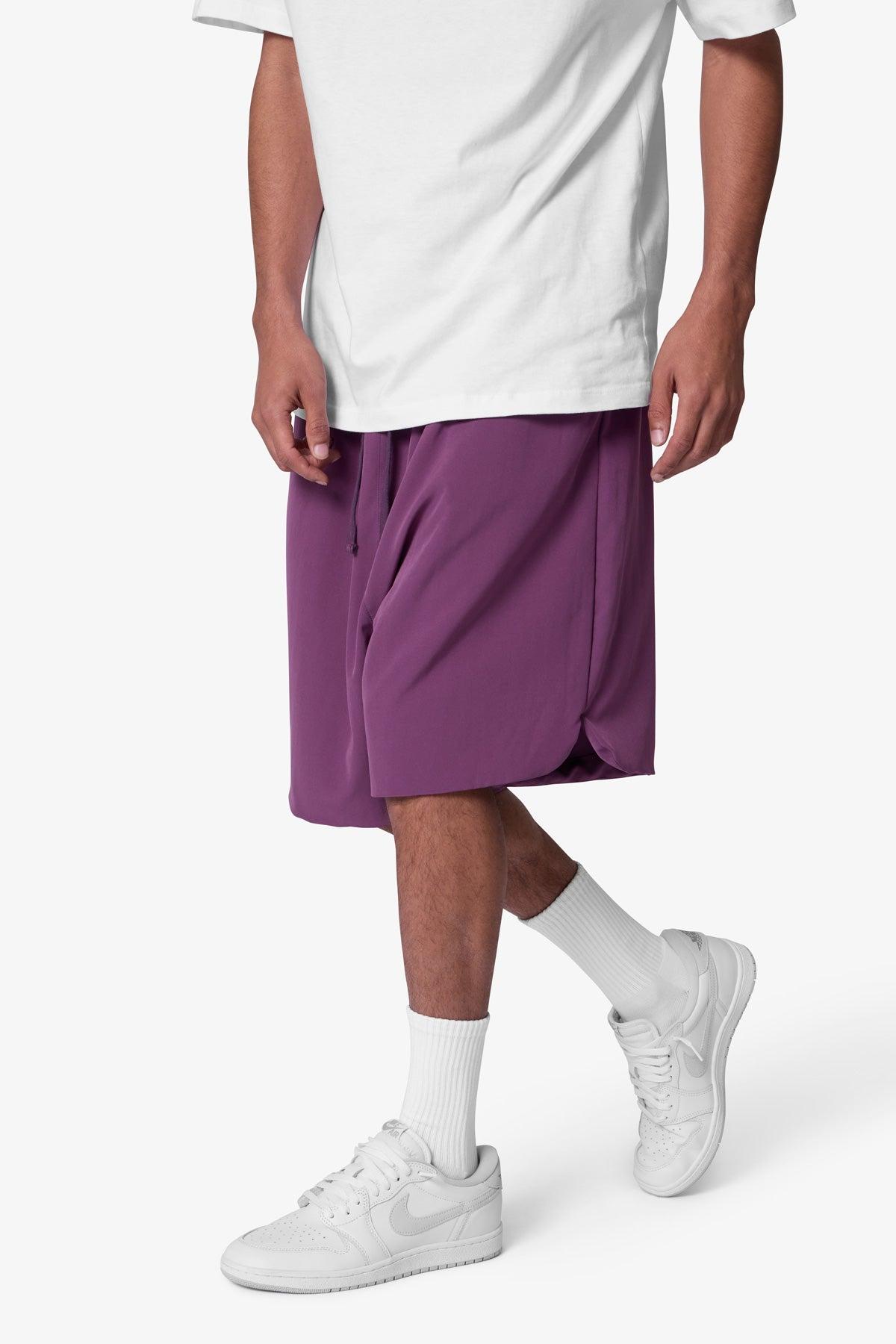 Every Day Track Shorts - Mauve Product Image