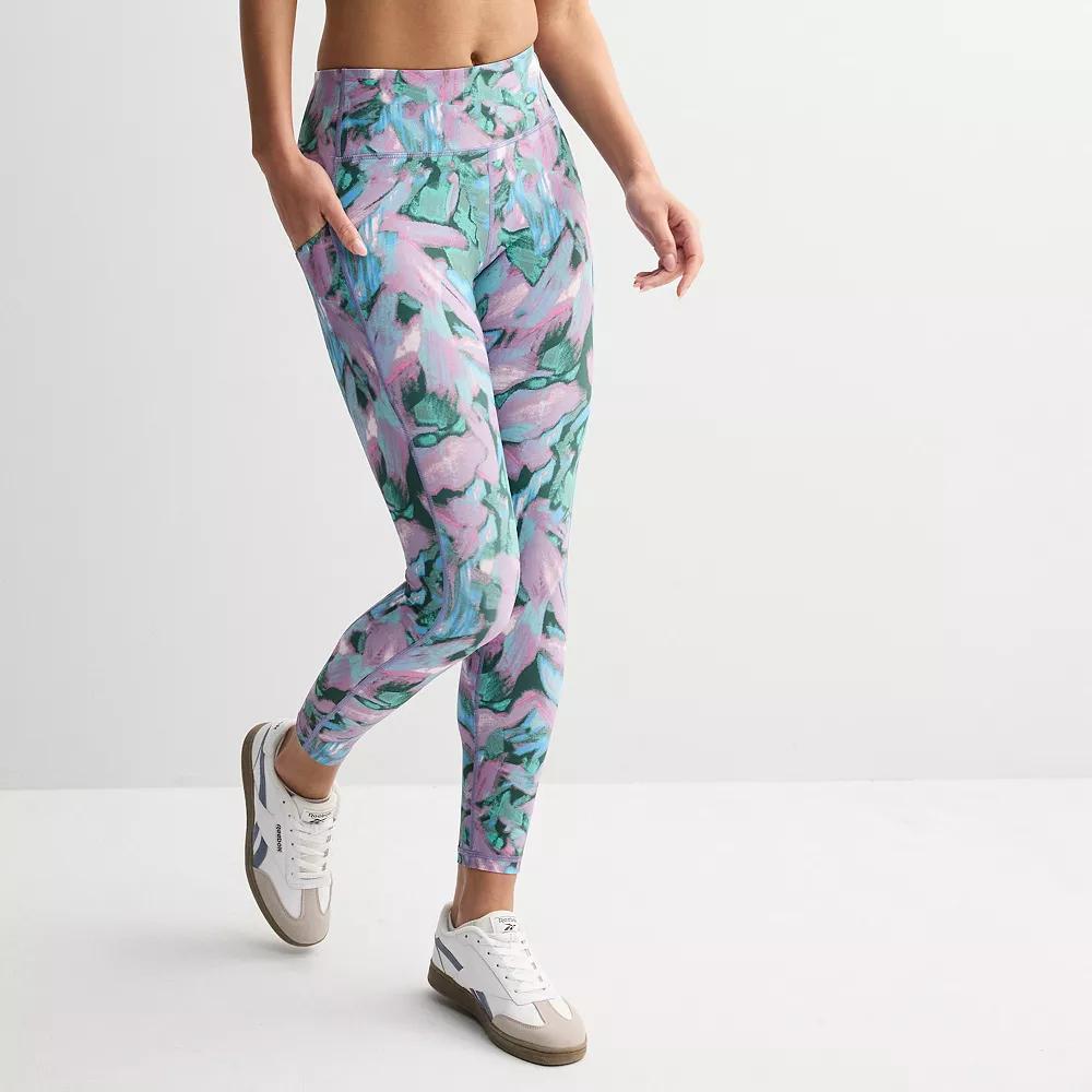 Petite Tek Gear® Ultrastretch High-Waisted 7/8 Leggings with Side Pockets, Women's,  Product Image