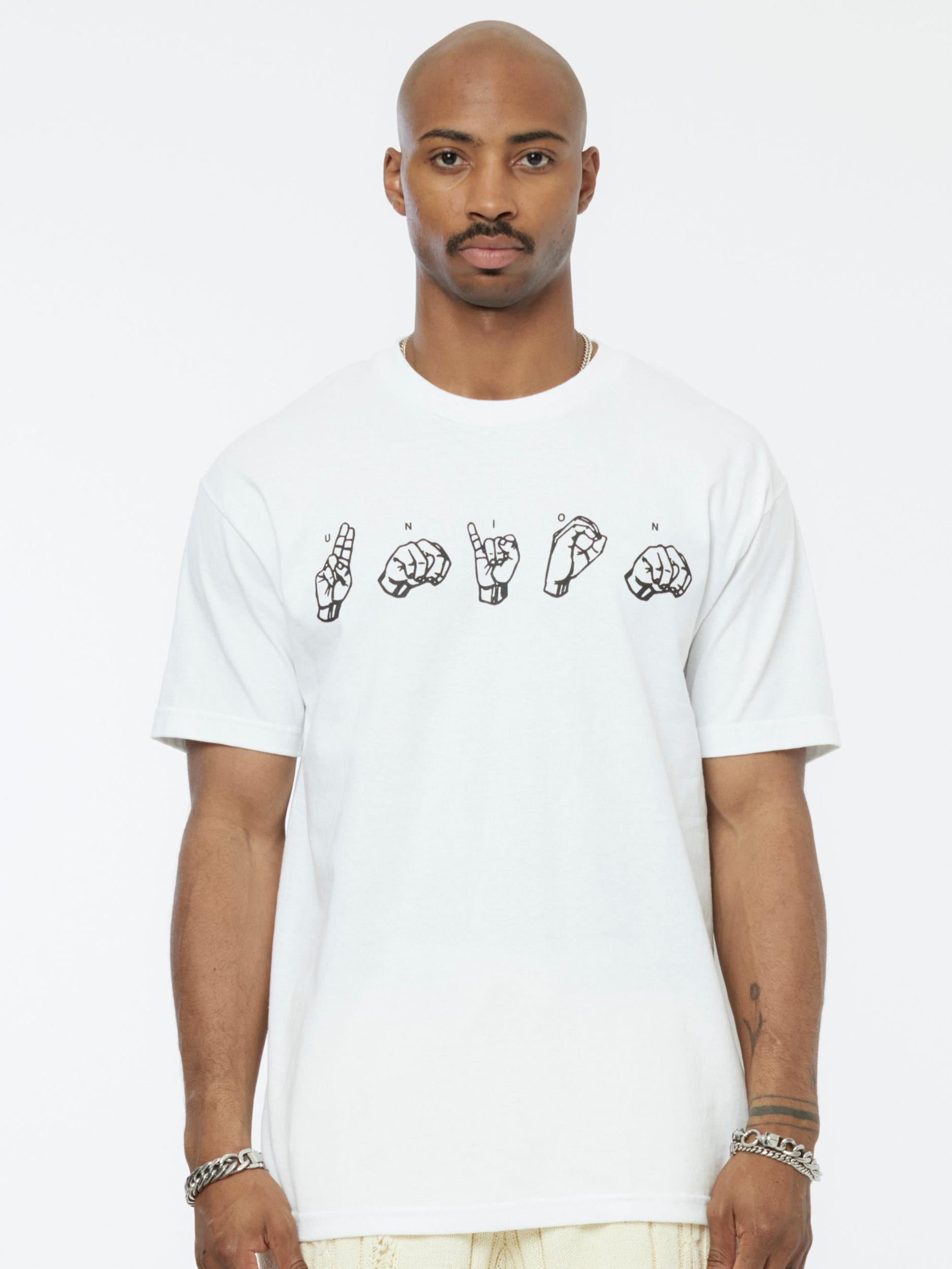 Language Tee (Optic White) Product Image