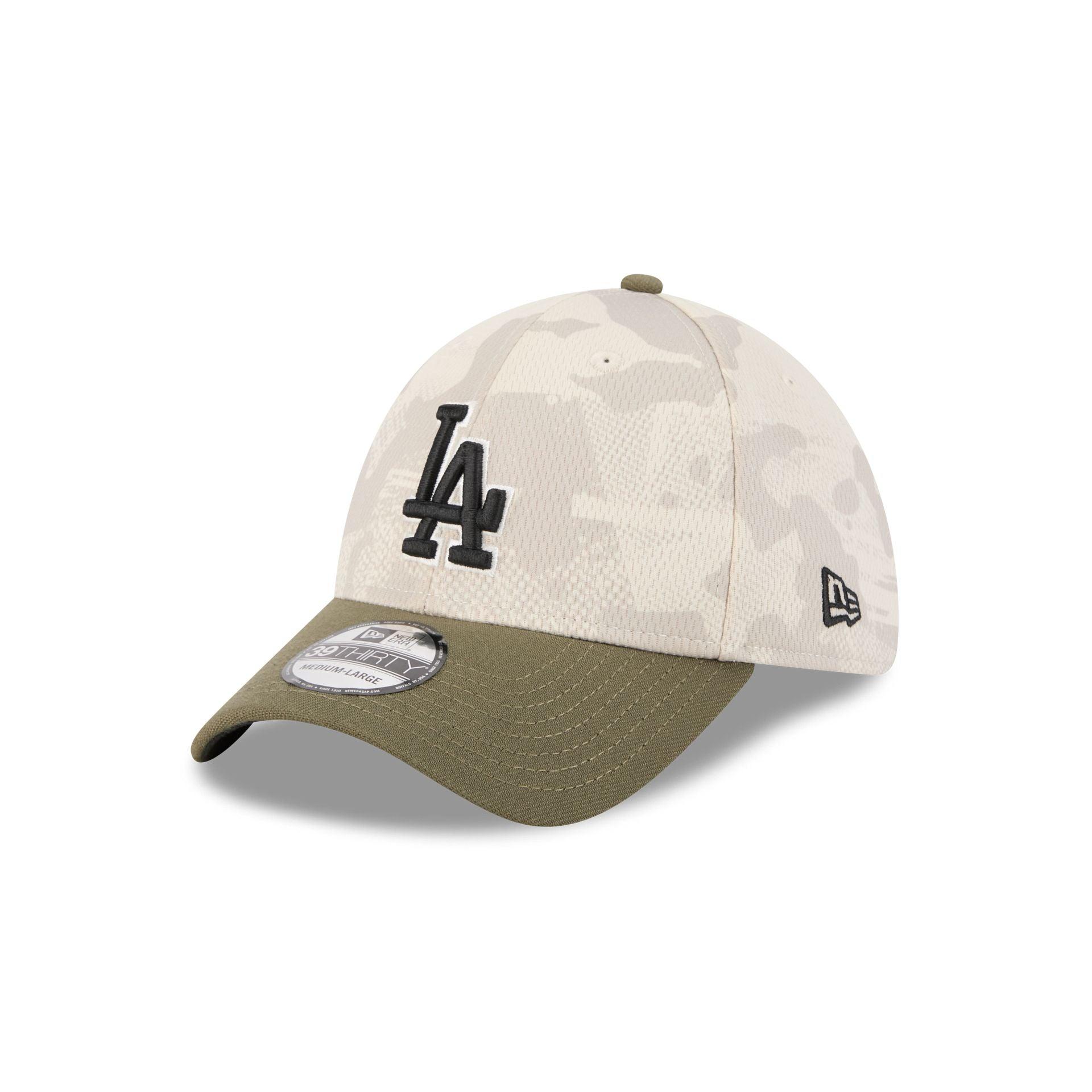 Los Angeles Dodgers Armed Forces Day 2025 39THIRTY Stretch Fit Hat Male Product Image