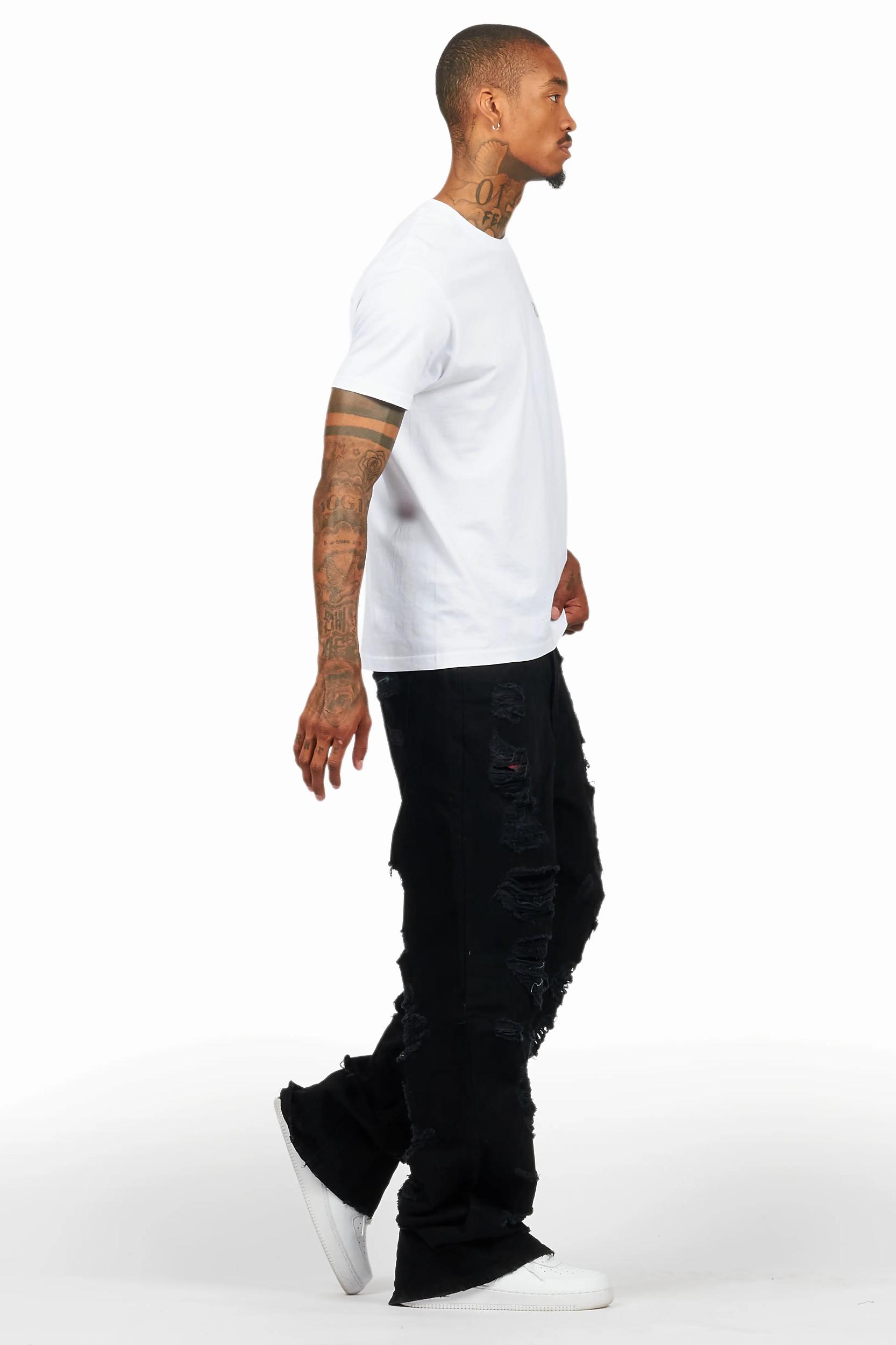 Boys Mical Black Baggy Fit Jean Boys Product Image