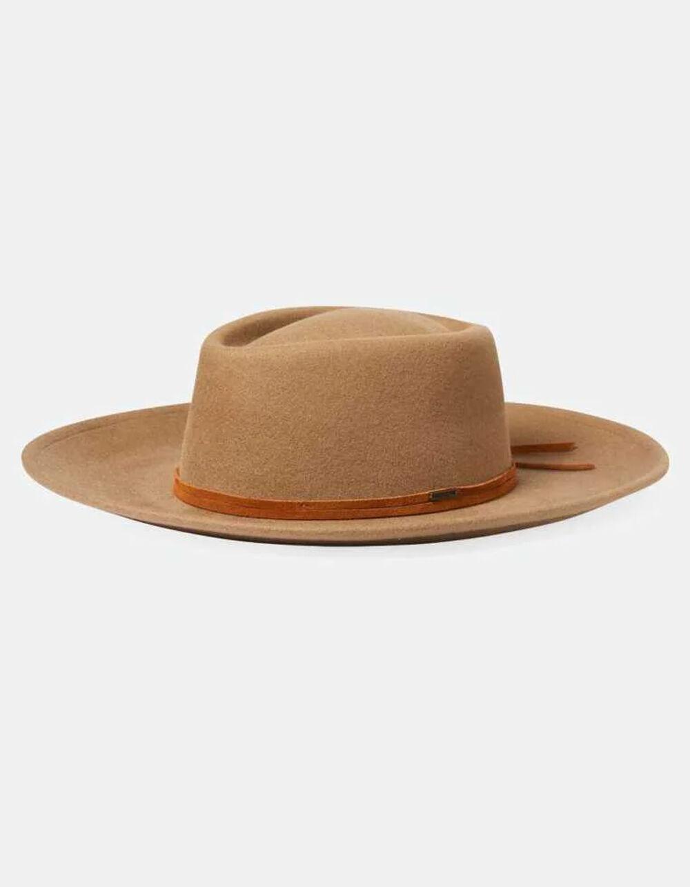 BRIXTON Brenton Convertabrim Womens Fedora - BROWN Product Image