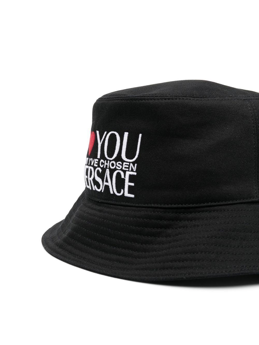 logo-print bucket hat Product Image