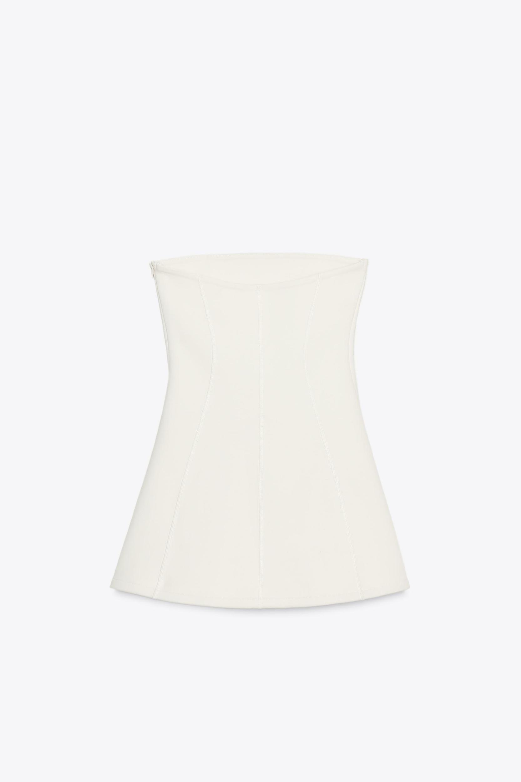 INTERLOCK STRAPLESS DRESS Product Image