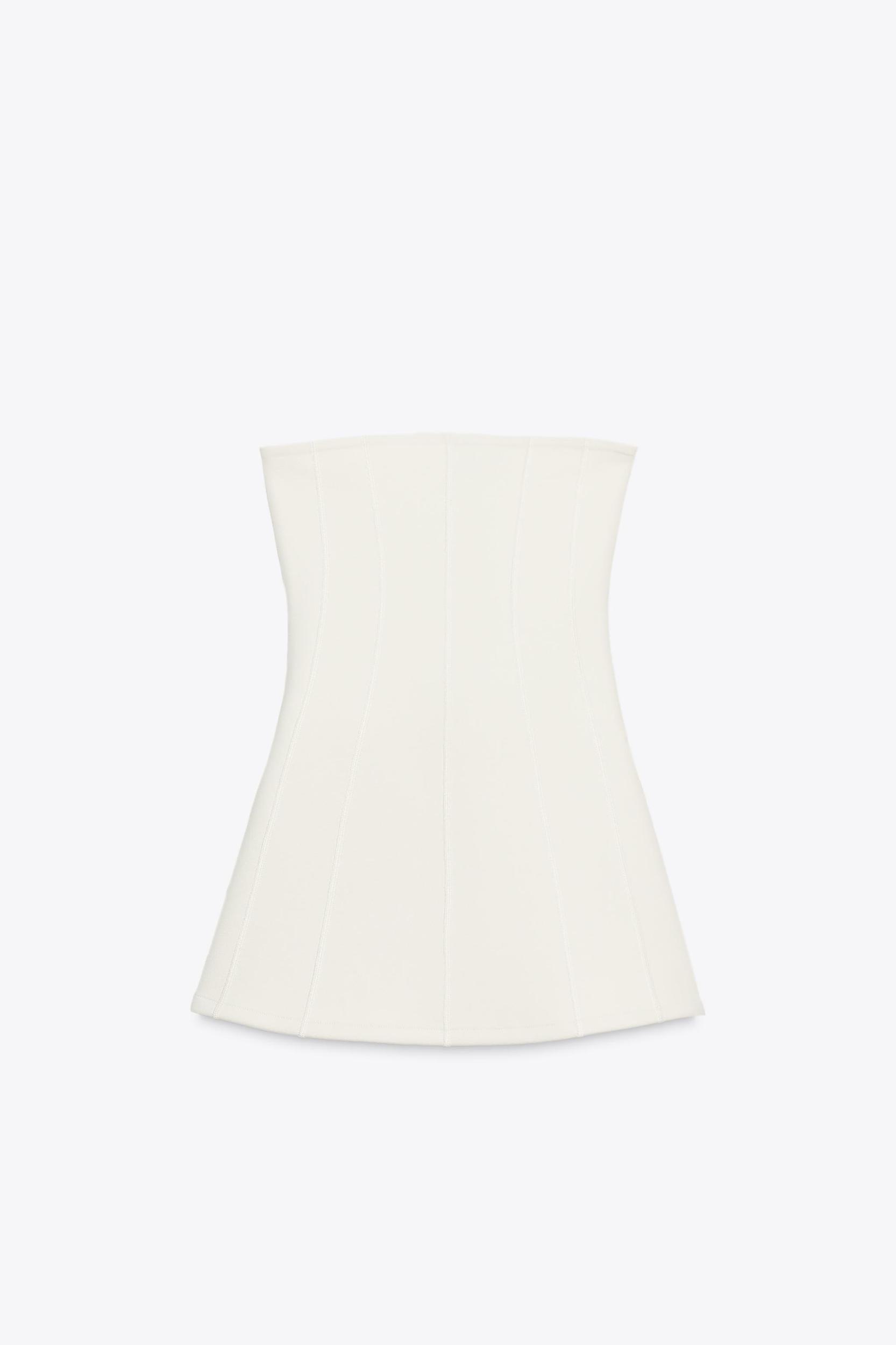 INTERLOCK STRAPLESS DRESS Product Image