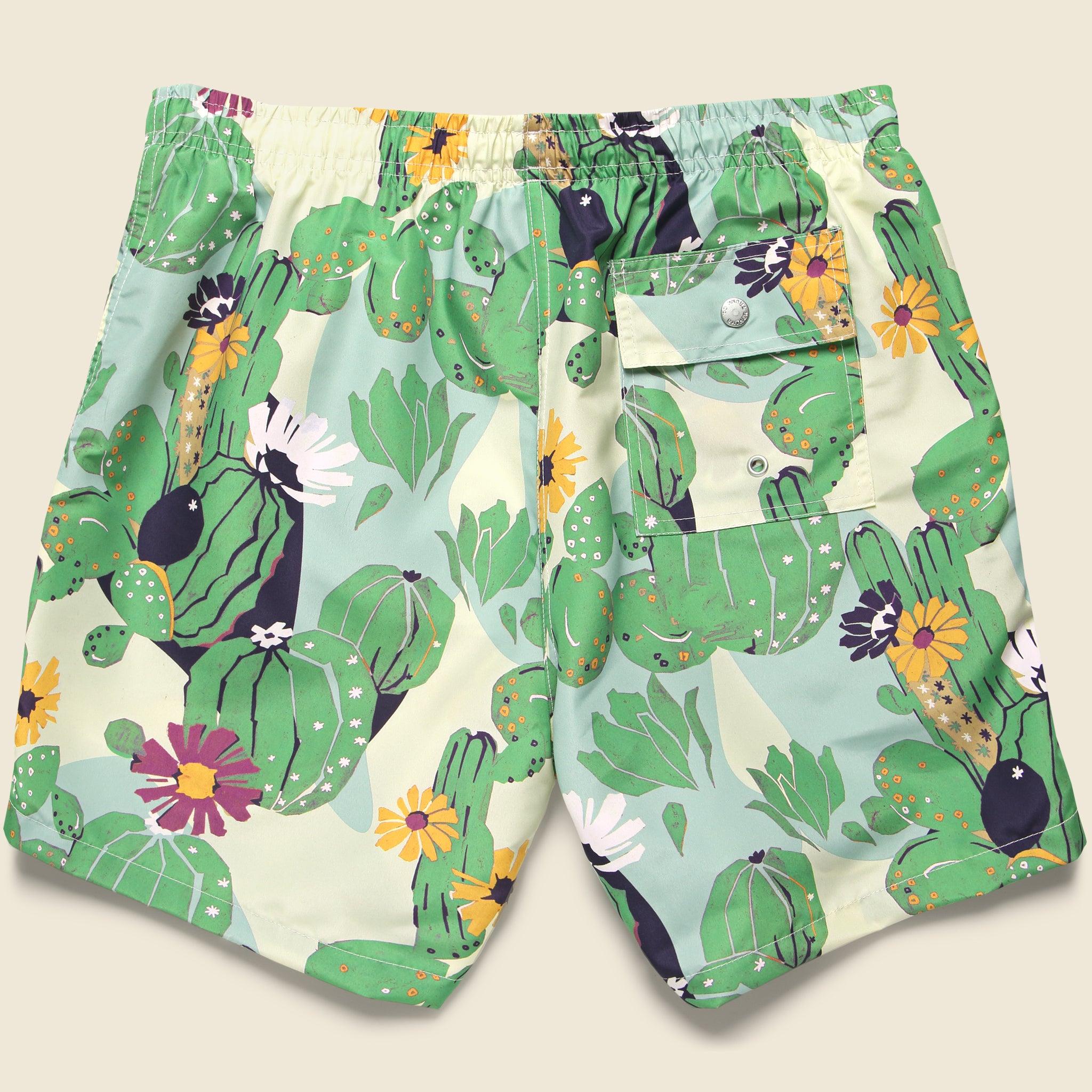5.5" Cactus Swim Trunks - Multi Product Image