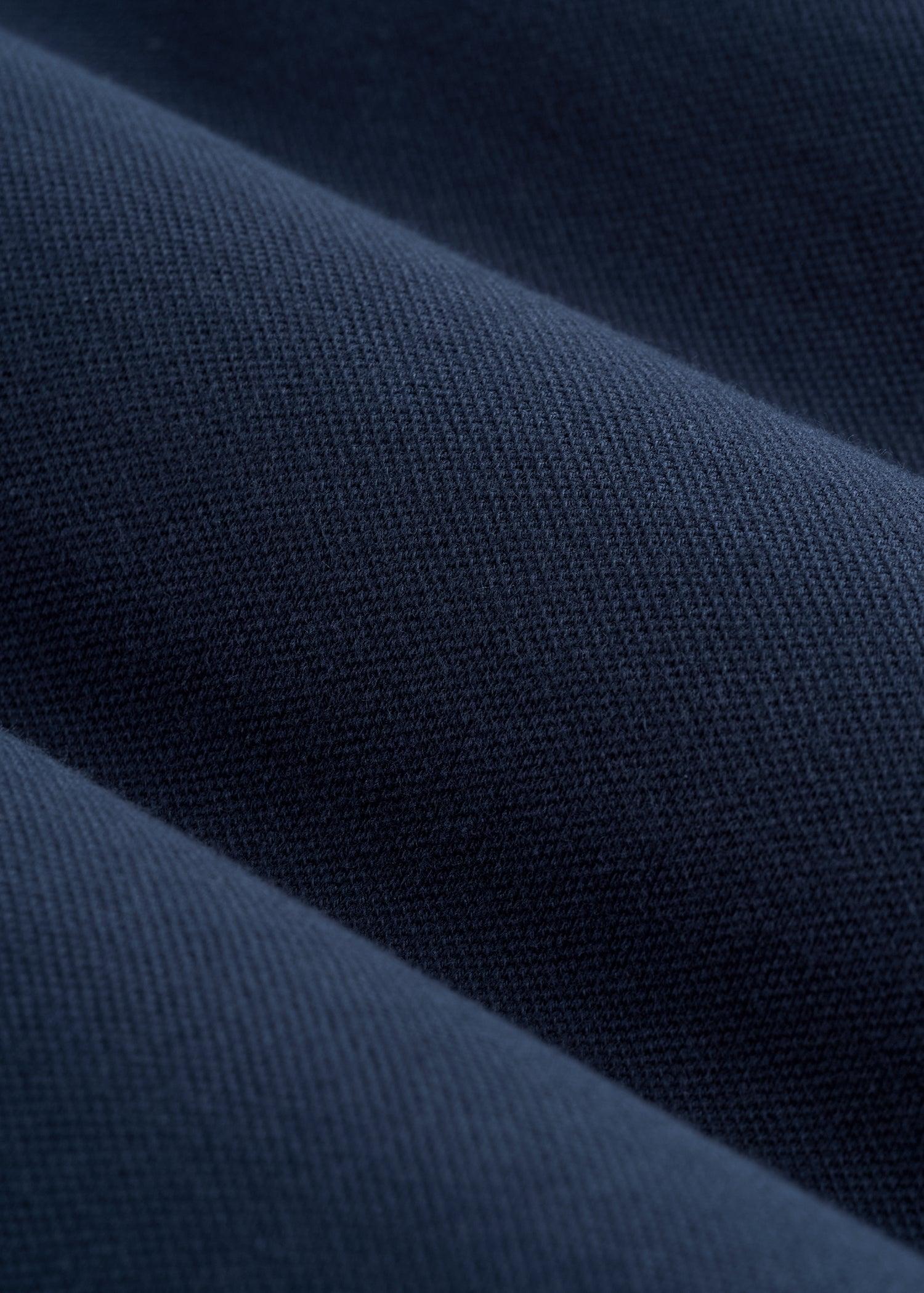 Classic Polo with Embroidered Logo for Tall Men in Marine Navy Male Product Image