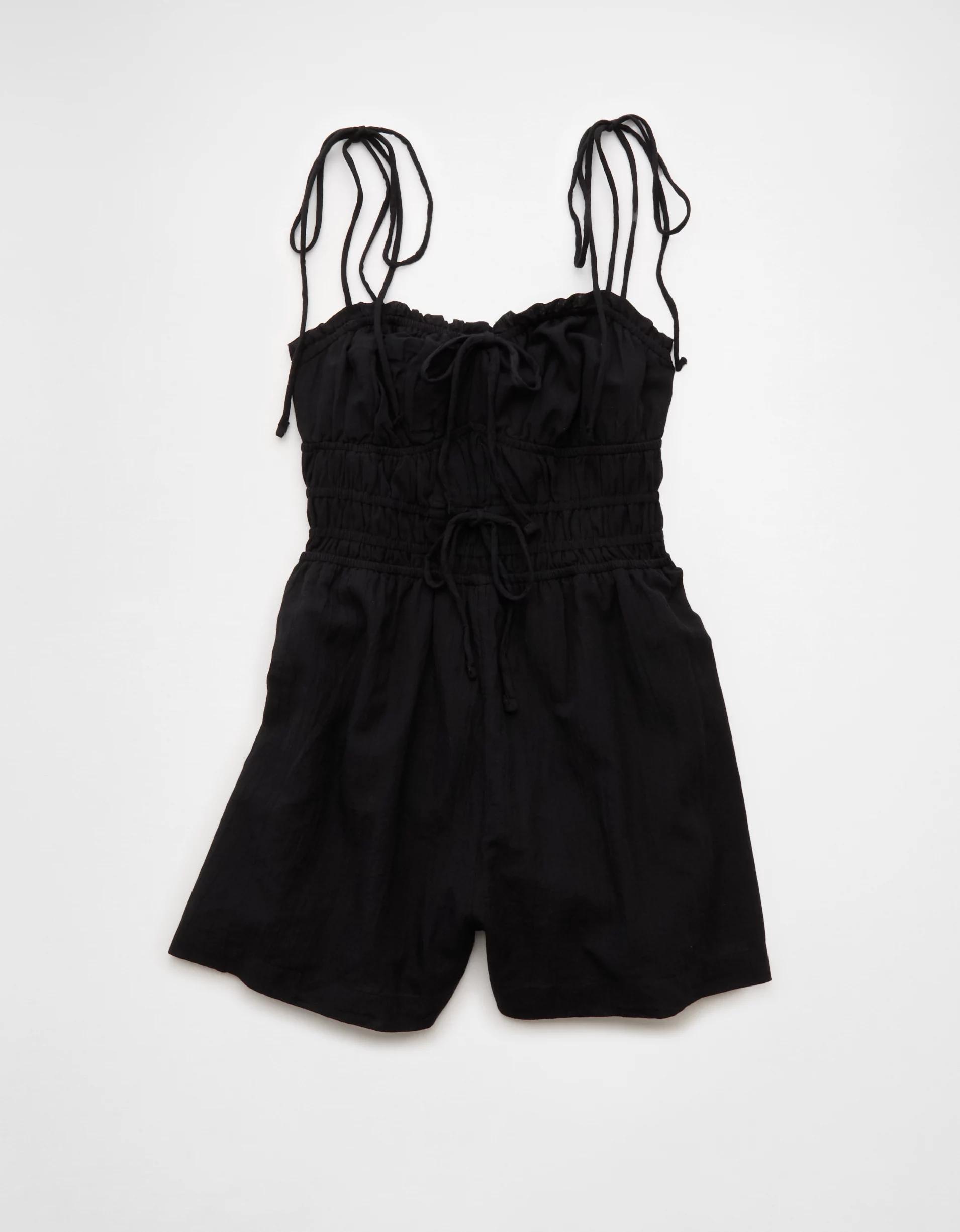 AE Sweetheart Bow Romper Product Image