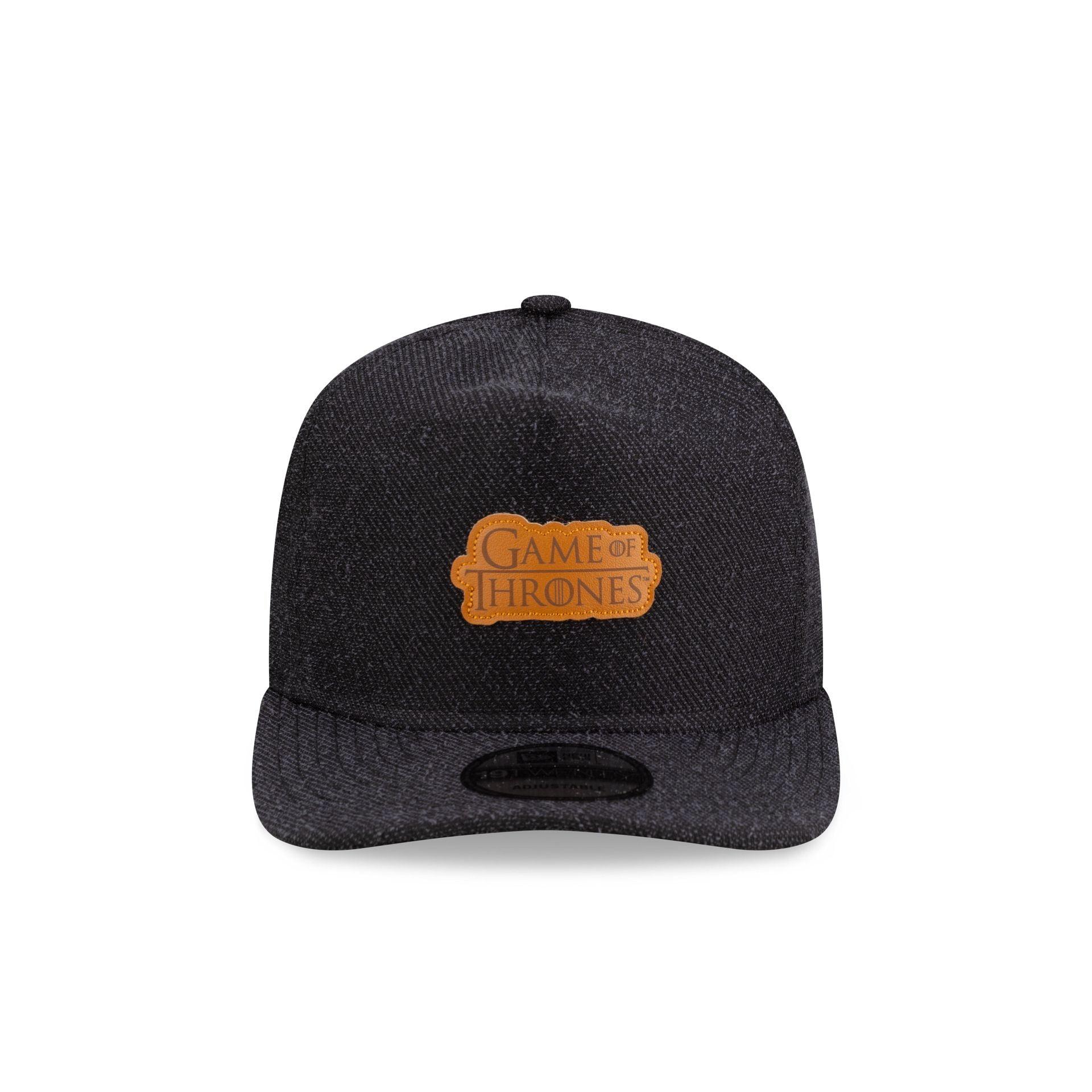 Game of Thrones Leather Logo 19TWENTY Adjustable Hat Male Product Image