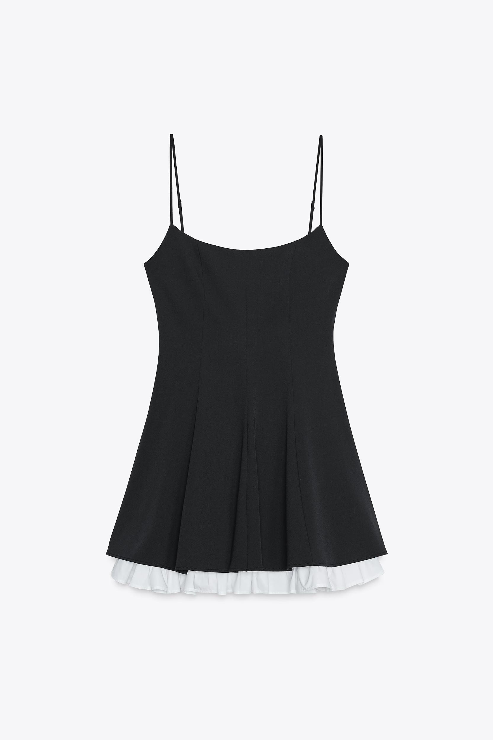 TRIM SHORT DRESS Product Image