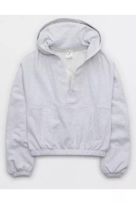 OFFLINE By Aerie Throwback V-Neck Hoodie Womens Product Image