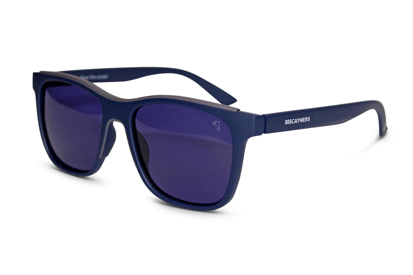 Biscayners Galen Blue Sunglasses Unisex Product Image