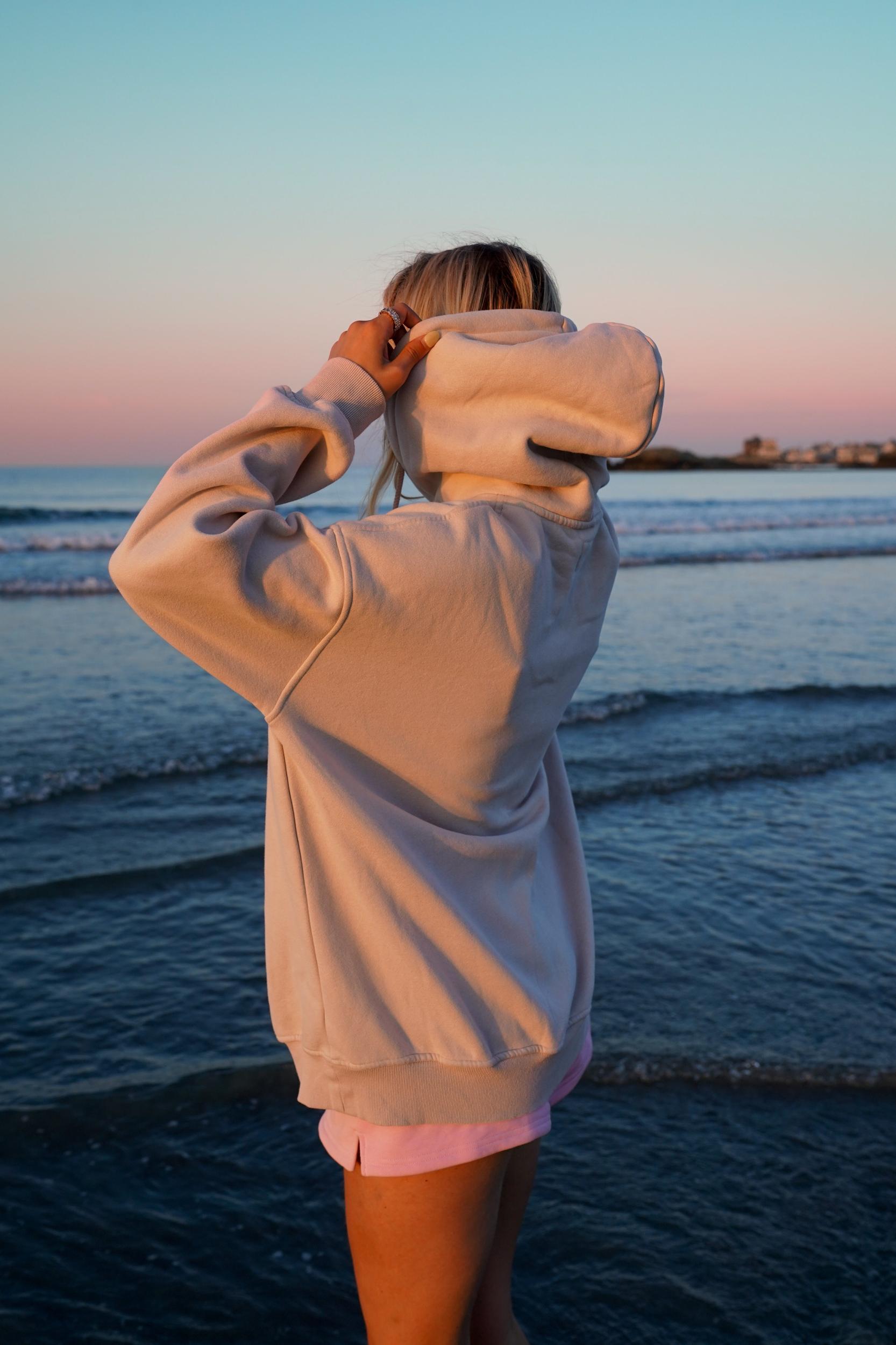 Sandstone Varsity Embroider Hoodie Product Image