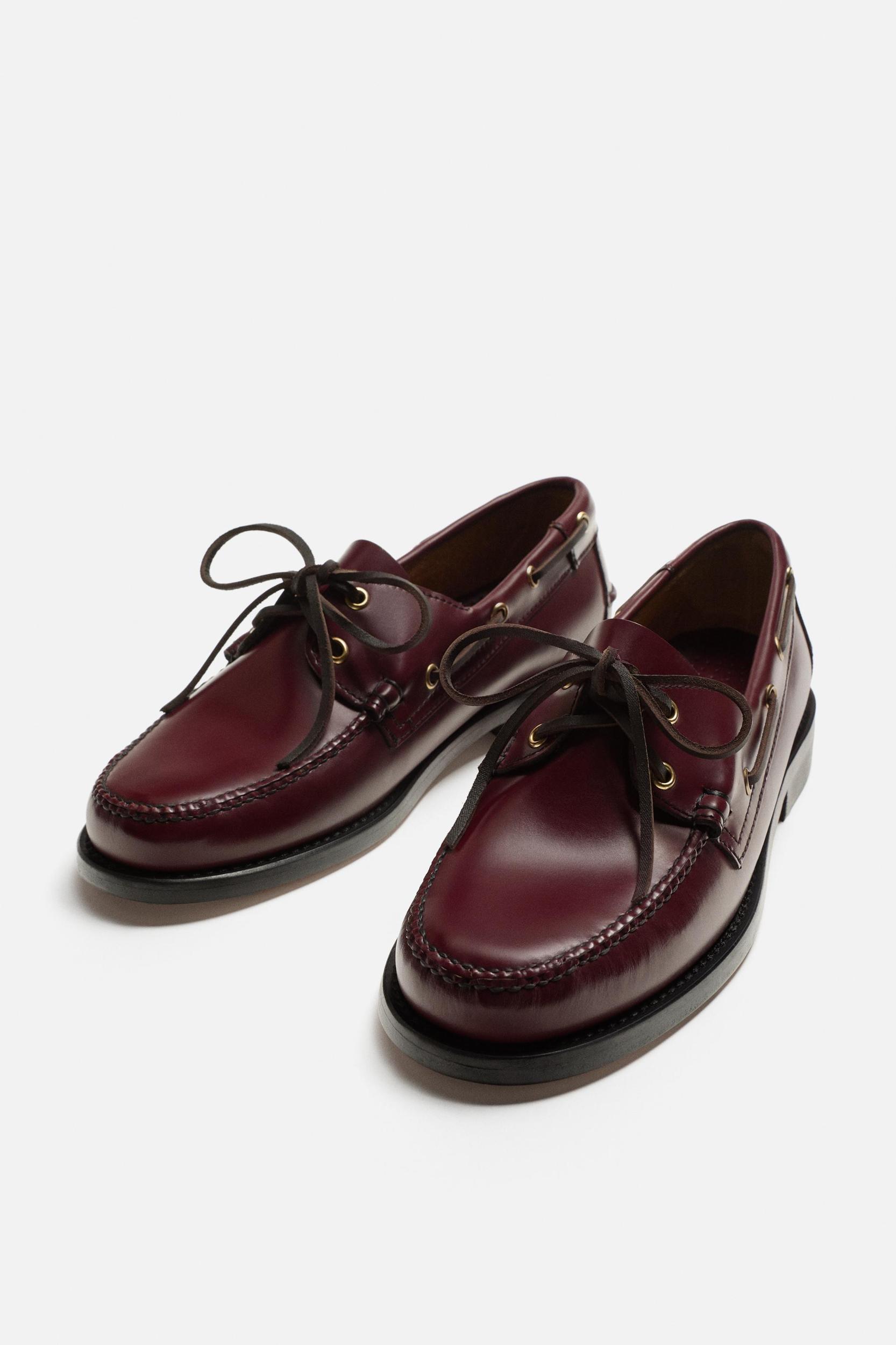 CASTELLANO 1920 ® BOAT SHOES X ZARA MAN Product Image