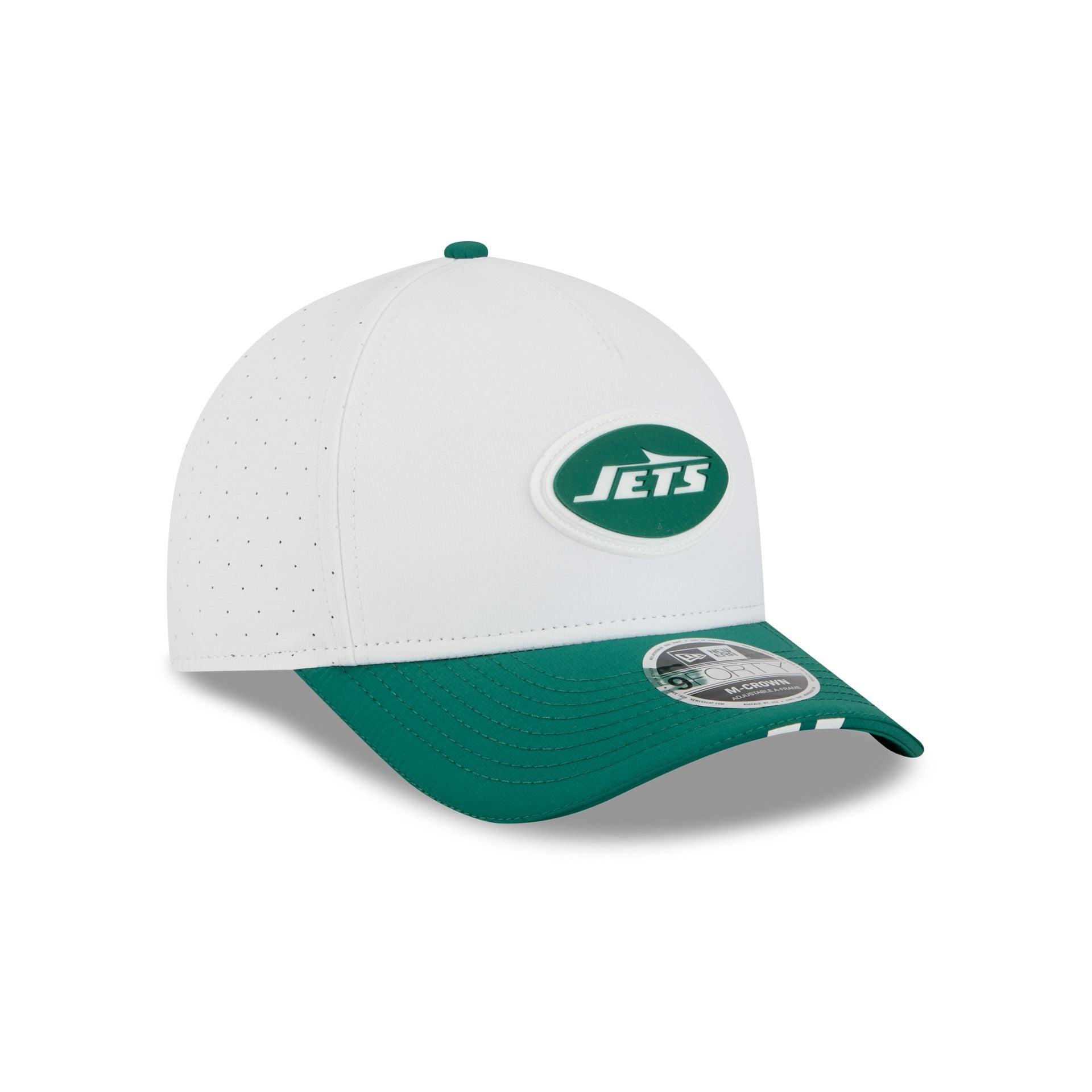 New York Jets 2025 Training 9FORTY M-Crown A-Frame Snapback Hat Male Product Image