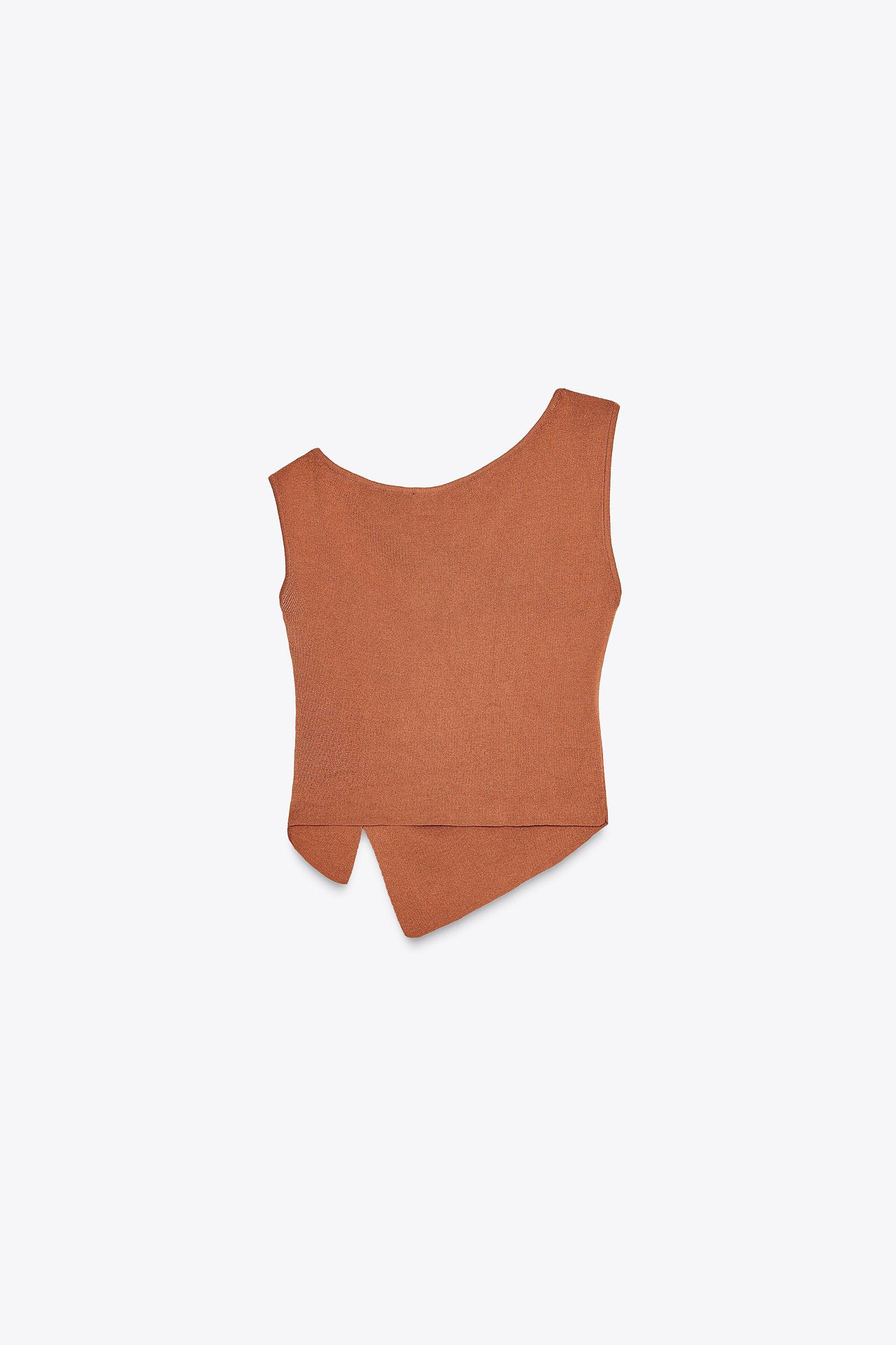 OFF-THE-SHOULDER RUCHED KNIT TOP Product Image