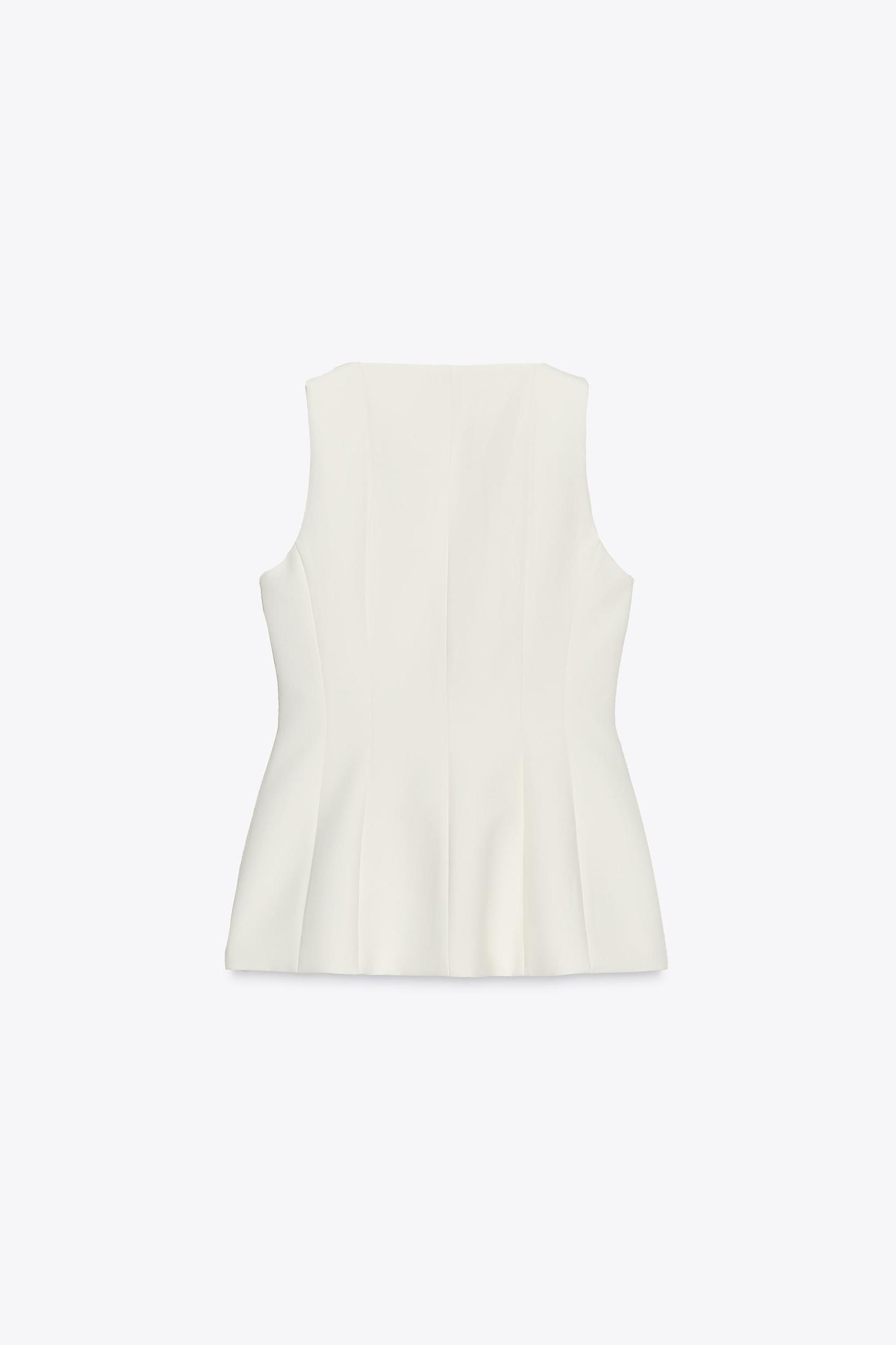 ZIP-UP BUSTIER VEST Product Image