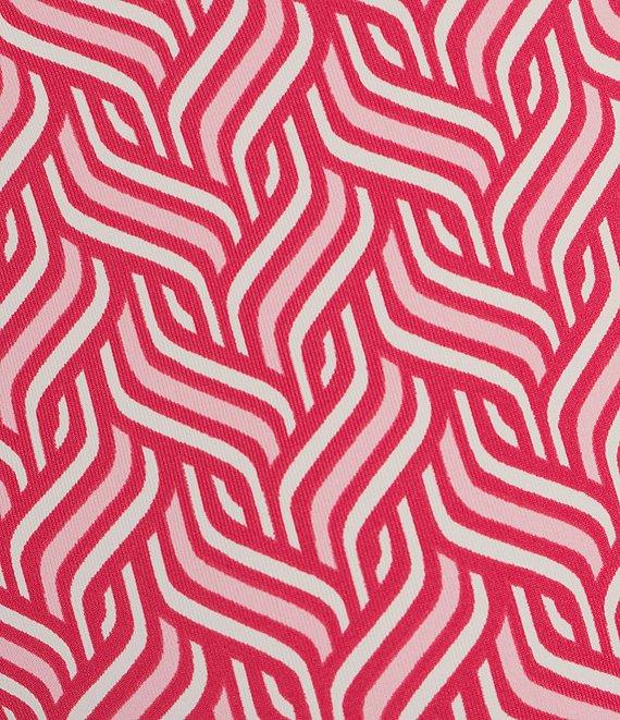 J.McLaughlin Catalina Cloth Printed Flat Front Pull On Capri Pants Product Image