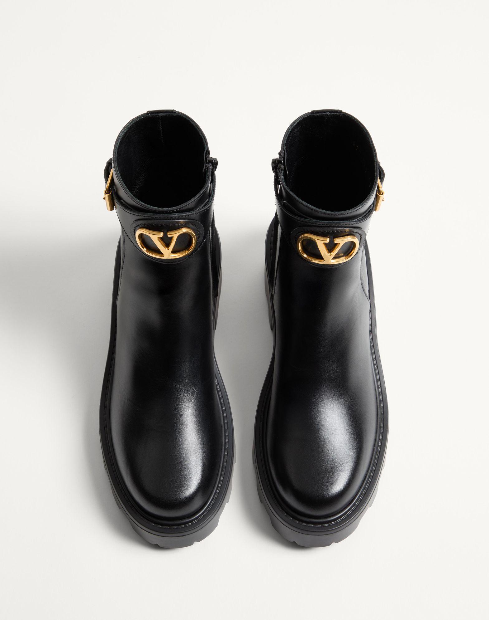 Vlogo Signature Calfskin Ankle Boot 55Mm Product Image