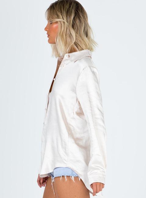 Vintage Vibes Shirt Champagne Product Image