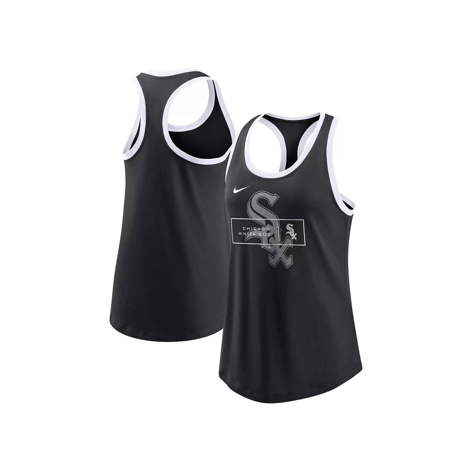 Women's Nike Black Chicago White Sox Tech Tank Top,  Product Image