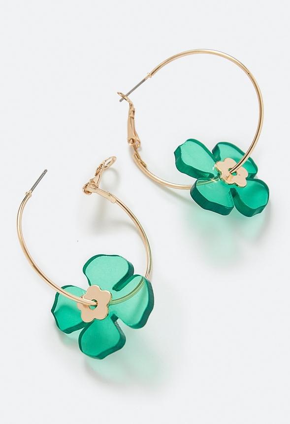 JustFab Margaux Platform Loafer Pump Womens Black/ White Size 8.5 Product Image